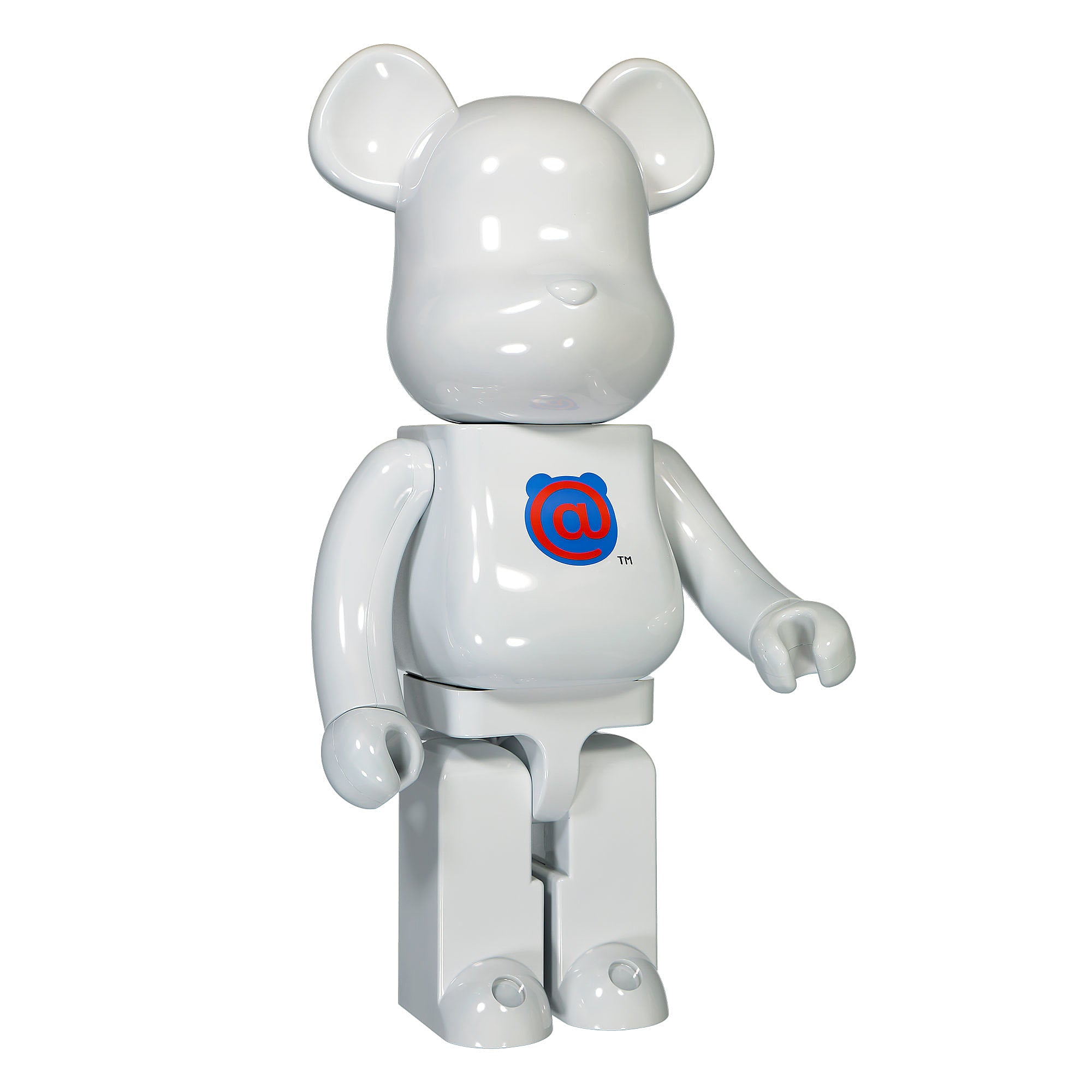 Medicom Be@rbrick 1st Model White Chrome 1000% White Collectibles & Toys Detailfoto | Overkill