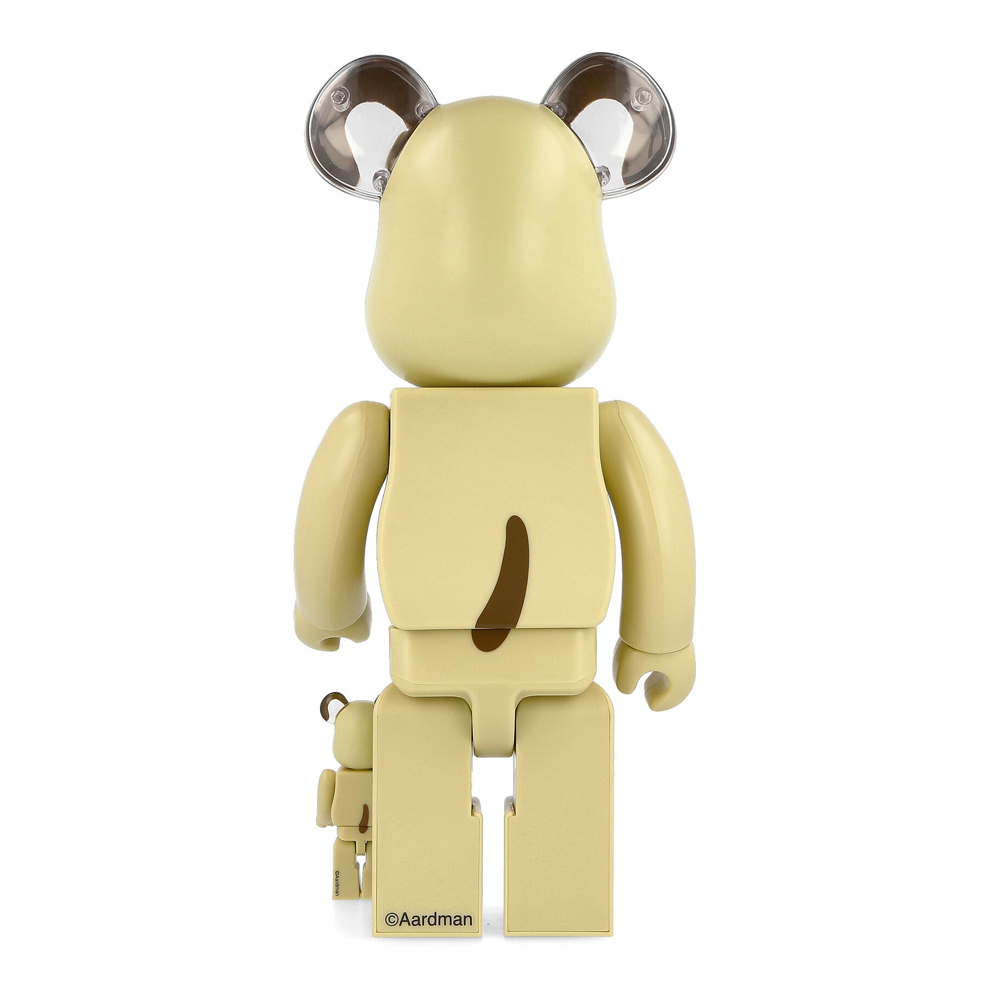Medicom Be@rbrick Gromit 400% + 100% Beige Collectibles & Toys Material | Overkill