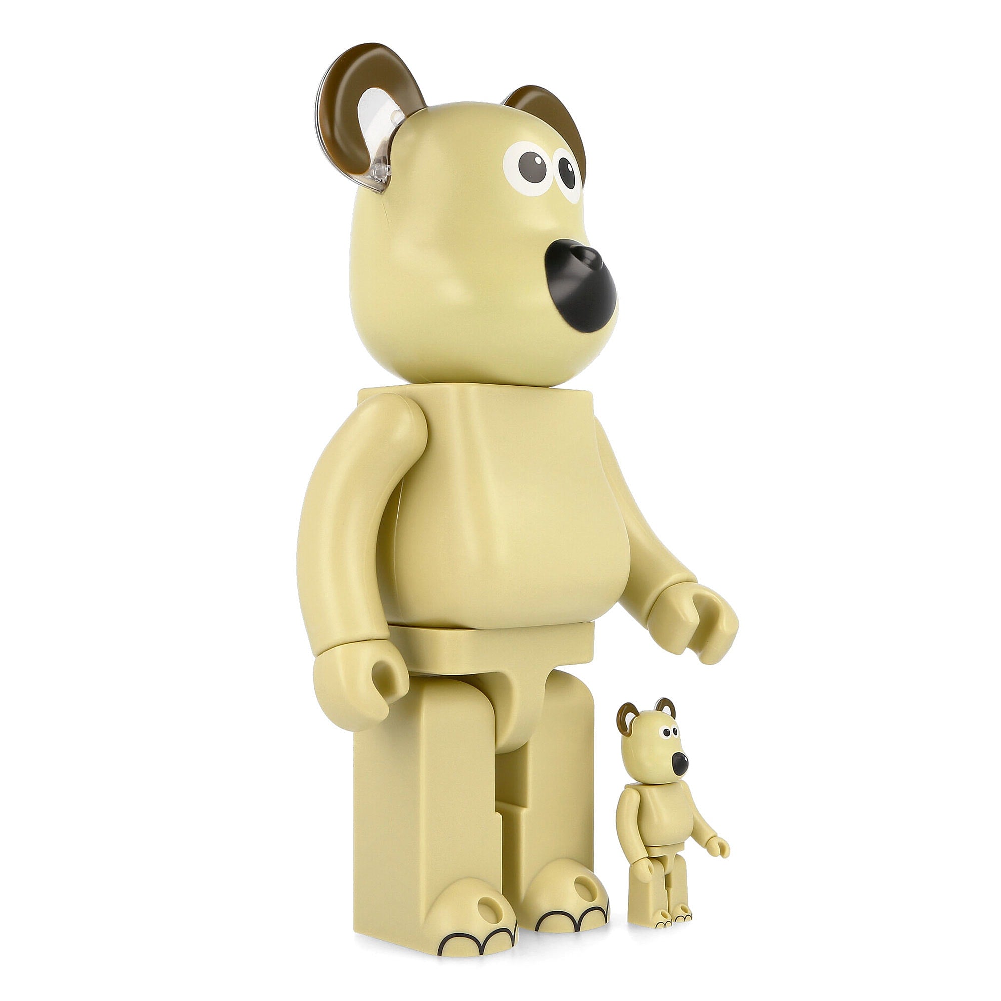 Medicom Be@rbrick Gromit 400% + 100% Beige Collectibles & Toys Detailfoto | Overkill