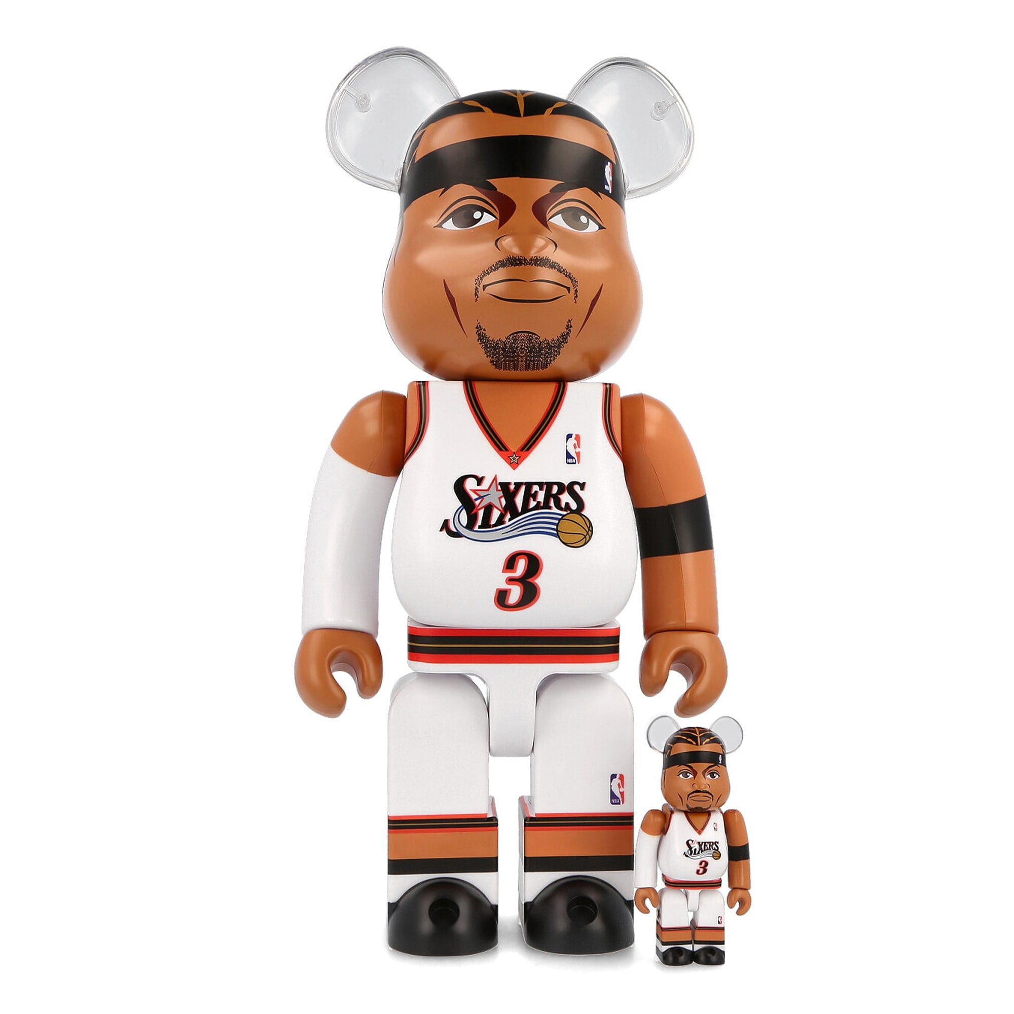 Medicom Be@rbrick Allen Iverson 400% + 100% Multicolor Collectibles & Toys MDCBBAI | Overkill