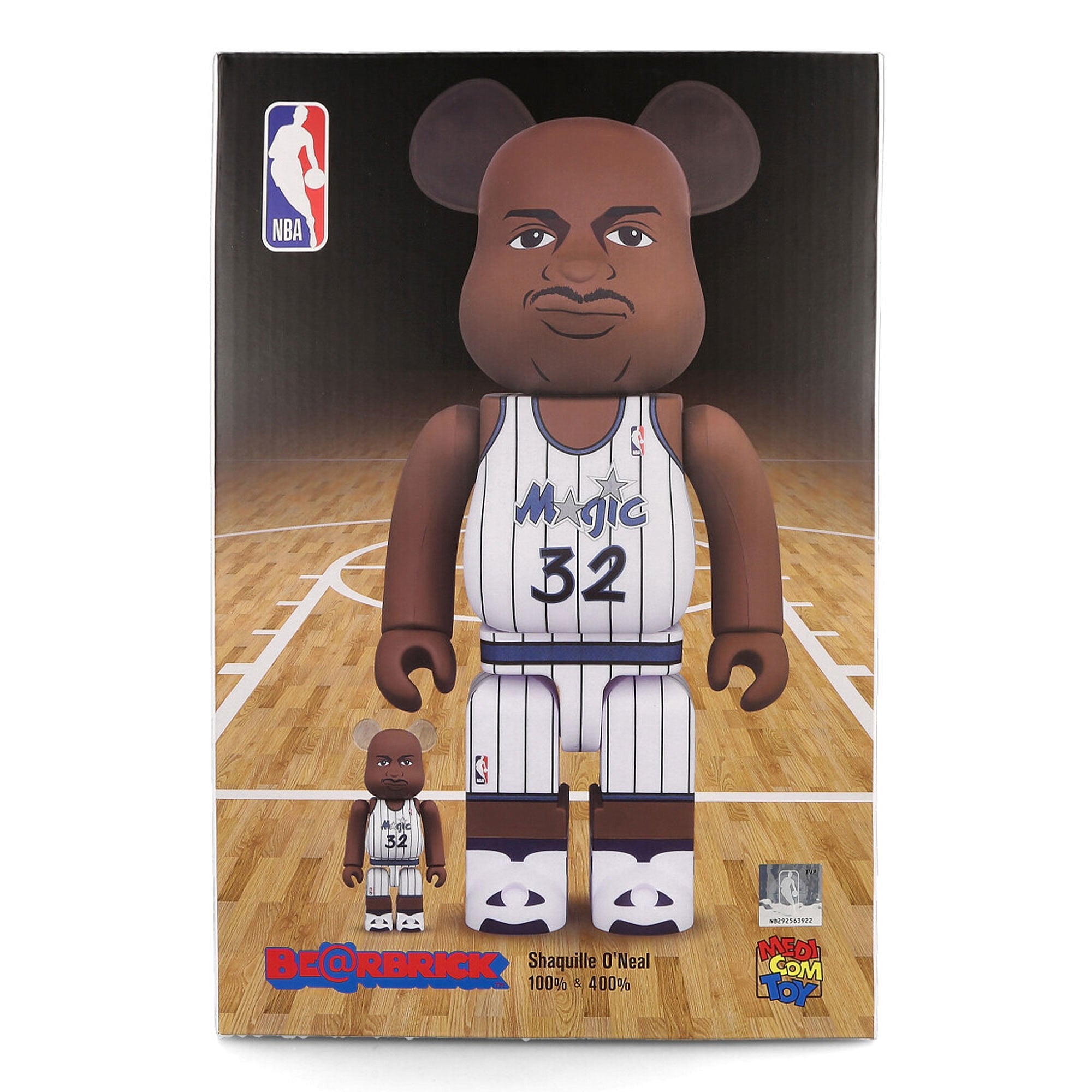 Medicom Be@rbrick Shaquille O'Neal 400% + 100% Multicolor Collectibles & Toys Detail view 1 | Overkill