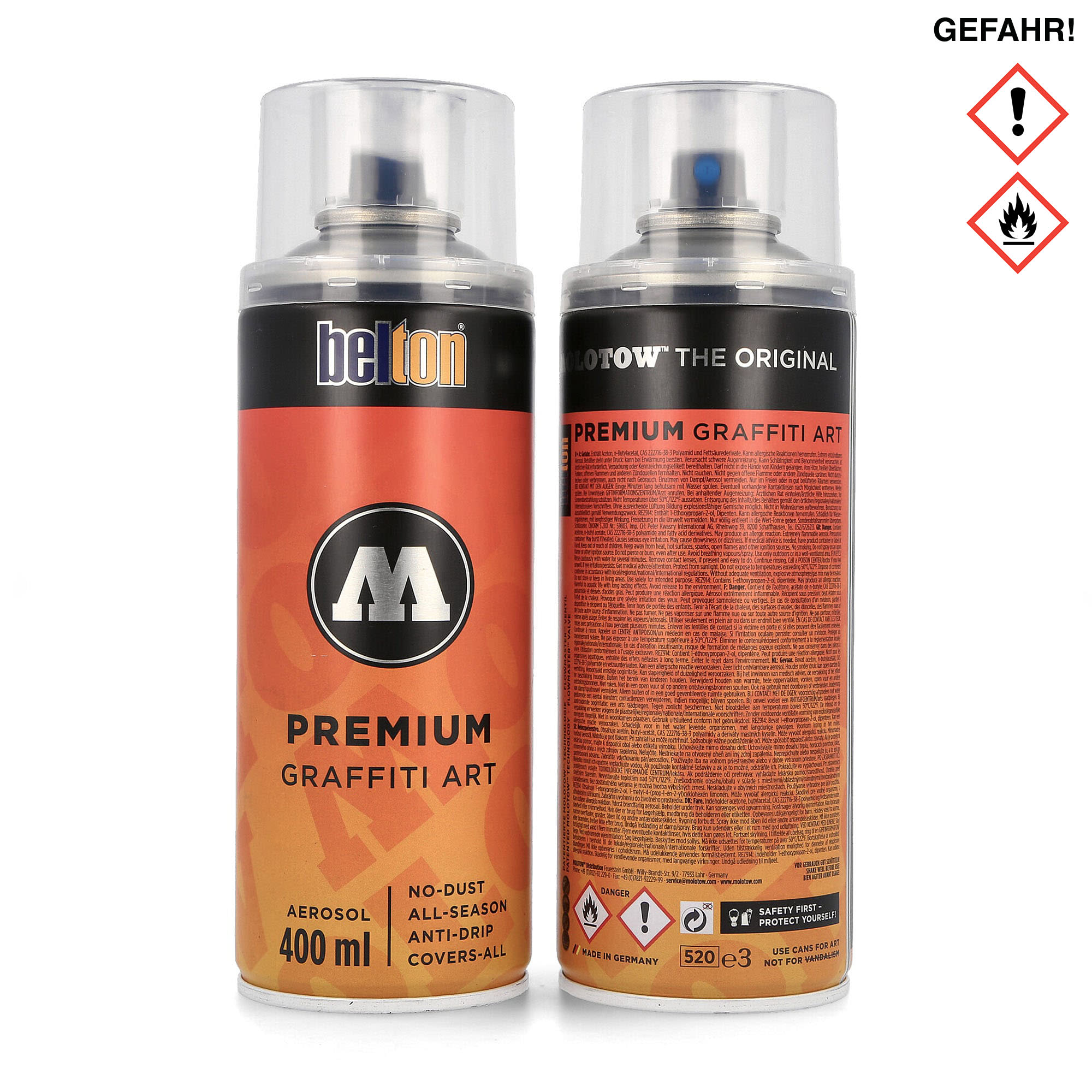 Molotow premium klarlack 400 ml Cans 327300 | Overkill