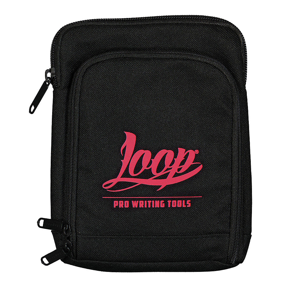 Loop Shoulder Pouch Logo Red Black / Red Shoulder & Cross Body Bags LP-SPL-RED | Overkill
