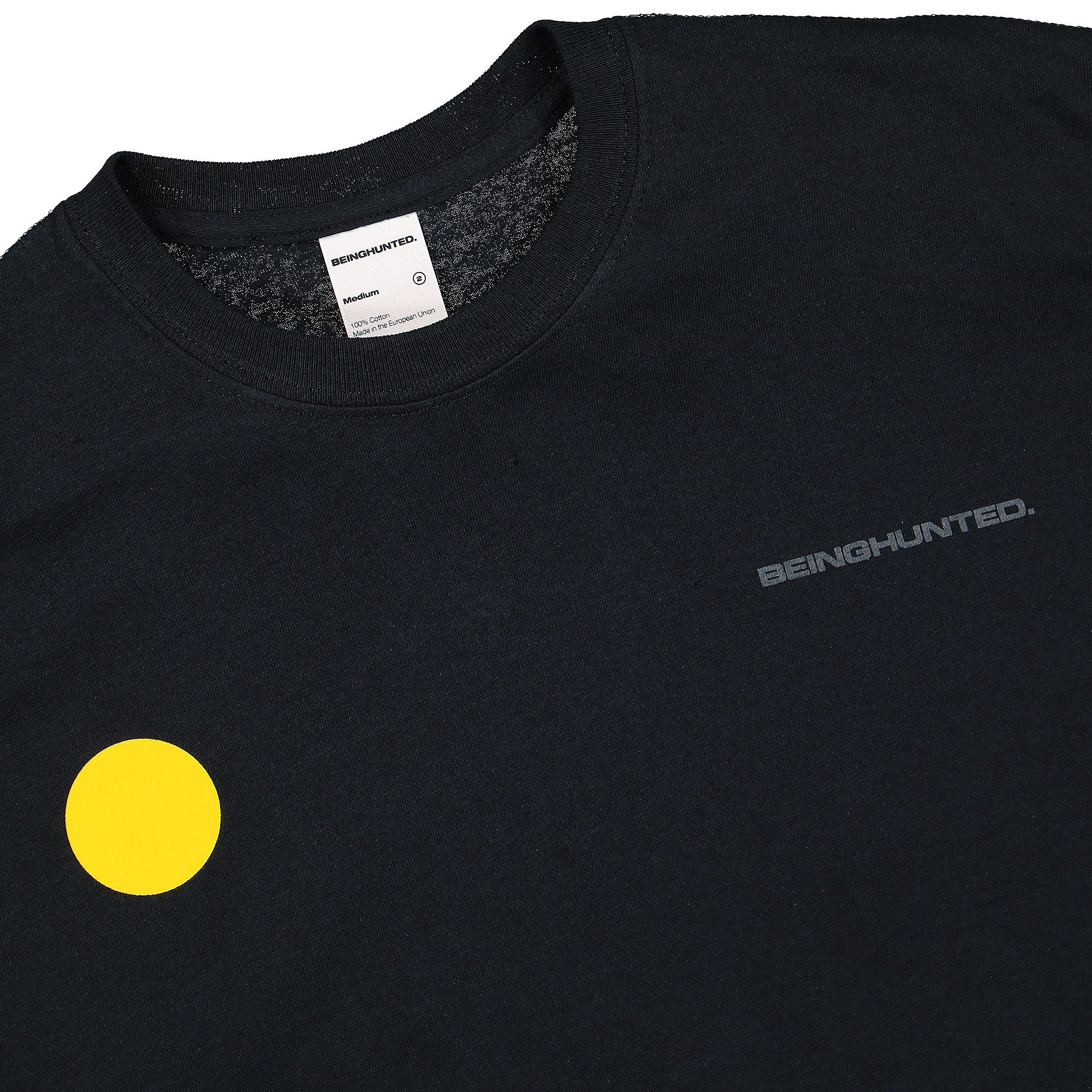 Beinghunted Sun T-Shirt Black T-Shirts Material | Overkill