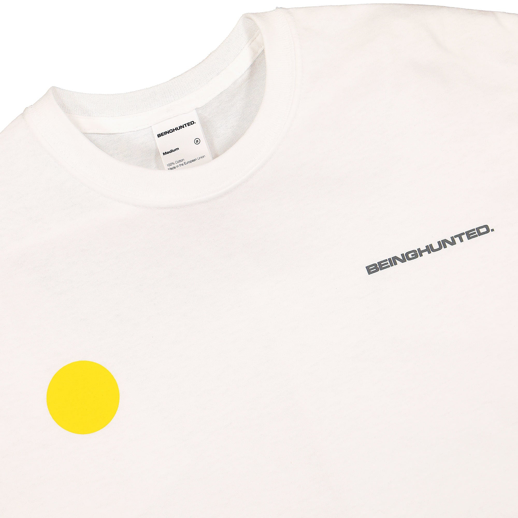 Beinghunted Sun T-Shirt White T-Shirts Material | Overkill