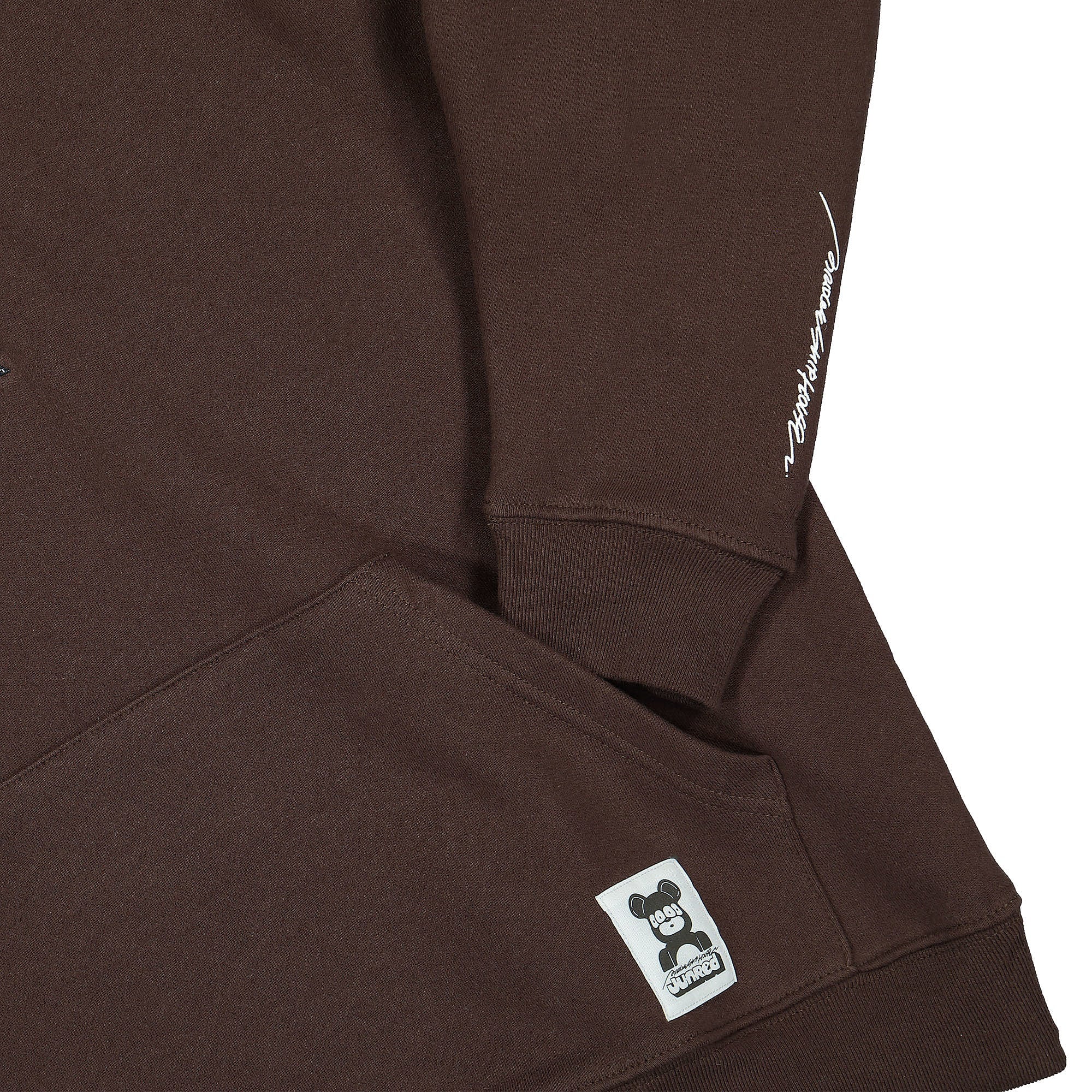 Medicom Bridge Ship House x Medicom Be@rbrick Hoodie Brown Hoodies Detailfoto | Overkill