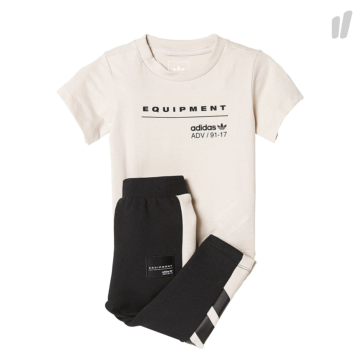 adidas Equipment Infants Two-Piece Set Core Brown / Black Sweat & Track Pants BK5562 | Overkill