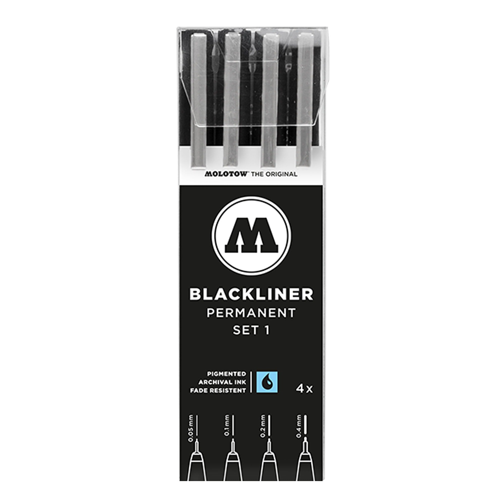 Molotow blackliner set 1 Marker 200486 | Overkill