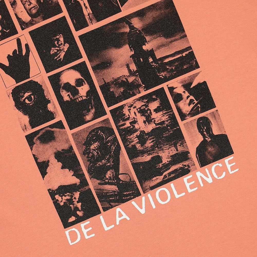 Bow3ry De La Violence T-Shirt Terracotta T-Shirts Detailfoto | Overkill