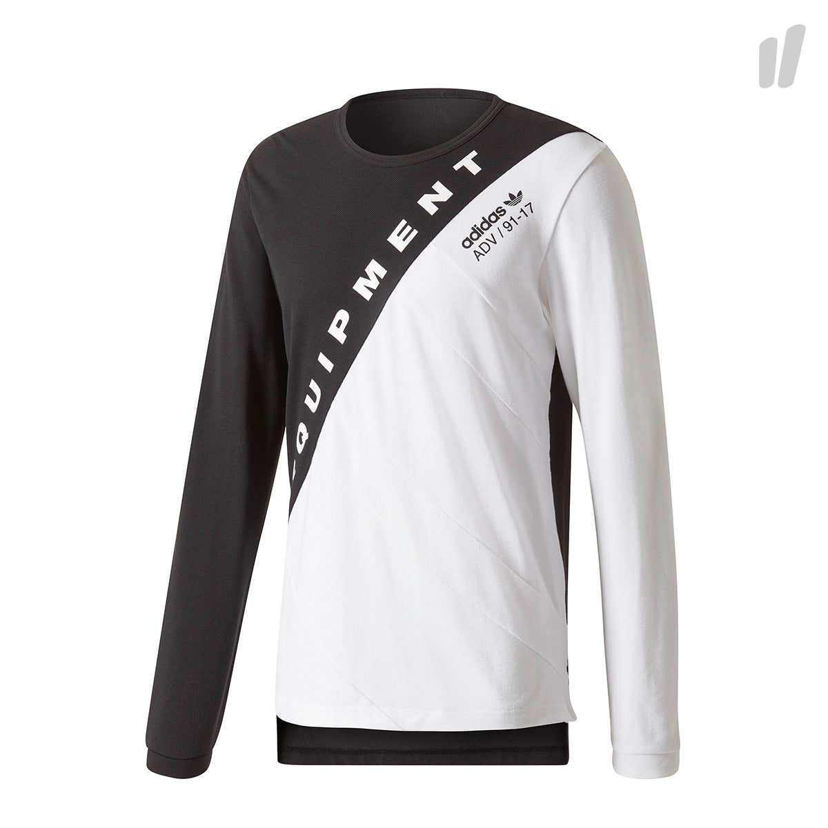 adidas burnside longsleeve Black / White Longsleeves BQ2096 | Overkill
