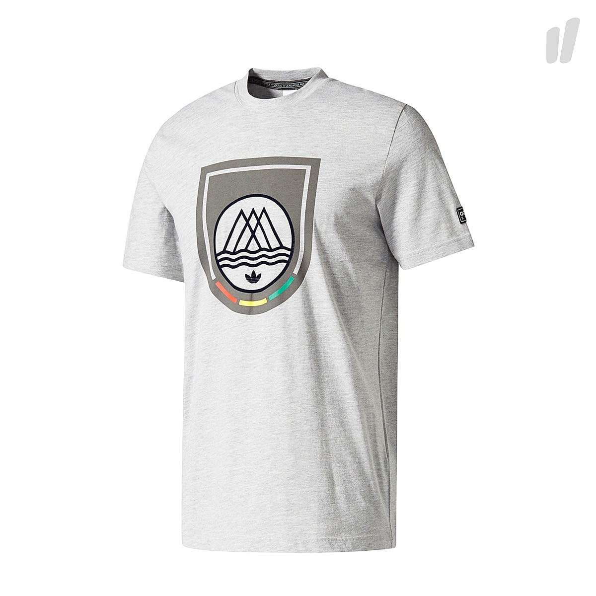 adidas Spezial Mod Trefoil Tee Mid Grey Heather T-Shirts BQ2561 | Overkill