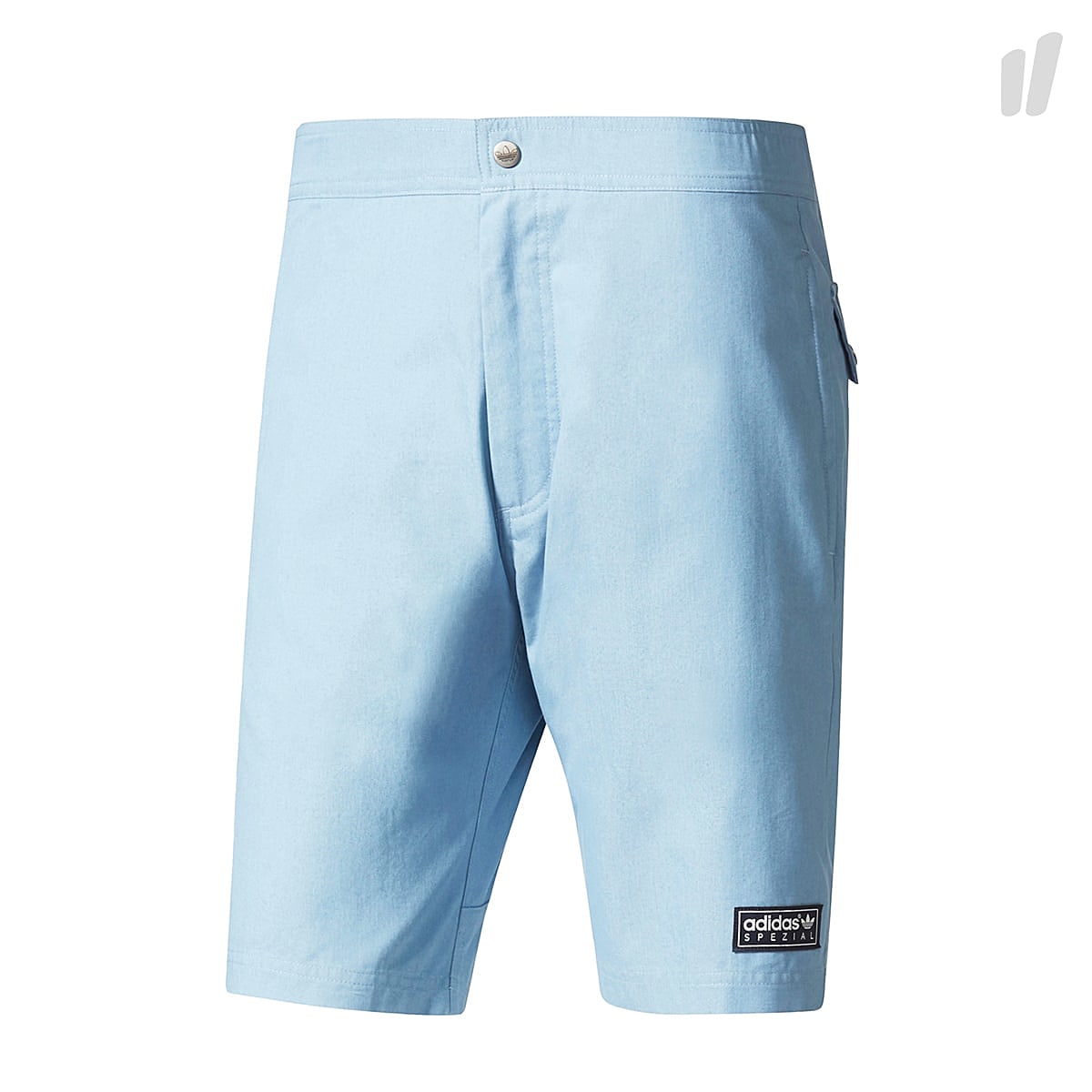 adidas Spezial Chambray Short Tactile Blue Shorts BQ2563 | Overkill