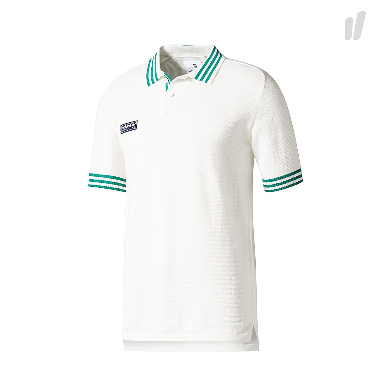 adidas Buzzrock Polo Shirt Off White Polo Shirts BQ2567 | Overkill
