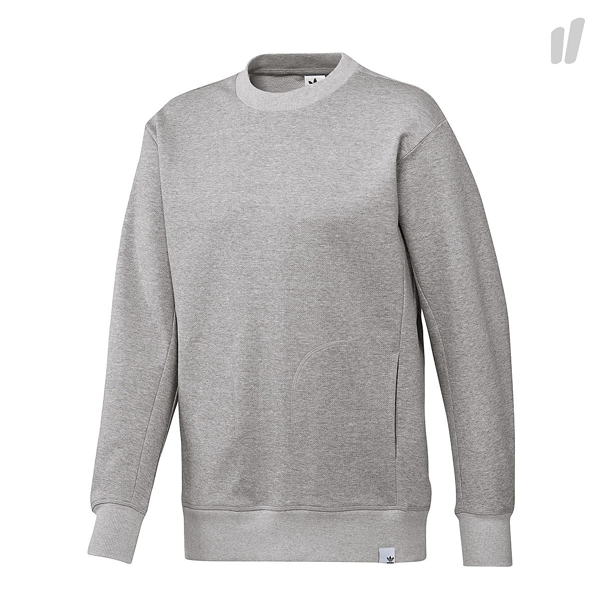 adidas XBYO Crew Mid Grey Heather Sweatshirts BQ3079 | Overkill