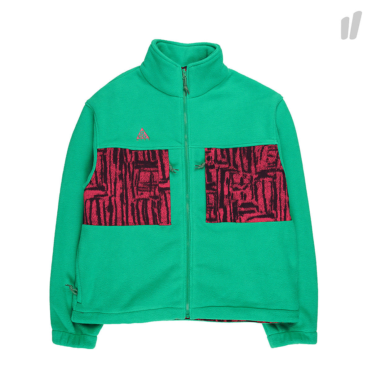 Nike ACG Fleece Jacket Lucid Green / Rush Pink Fleece Jackets BQ3446 319 | Overkill