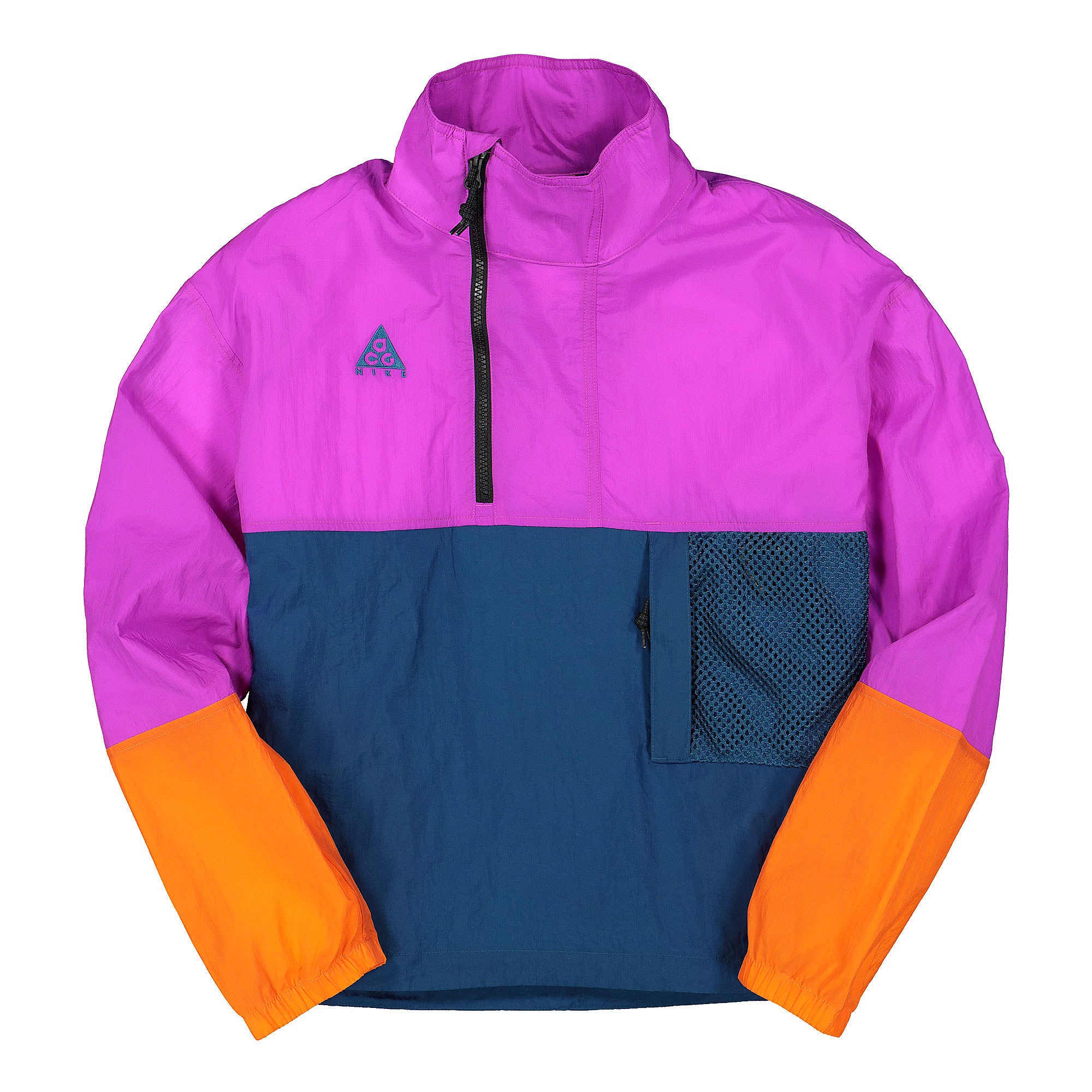 Nike Wmns NRG ACG Anorak Vivid Purple / Blue Force / Bleached Coral Jackets BQ3615 551 | Overkill