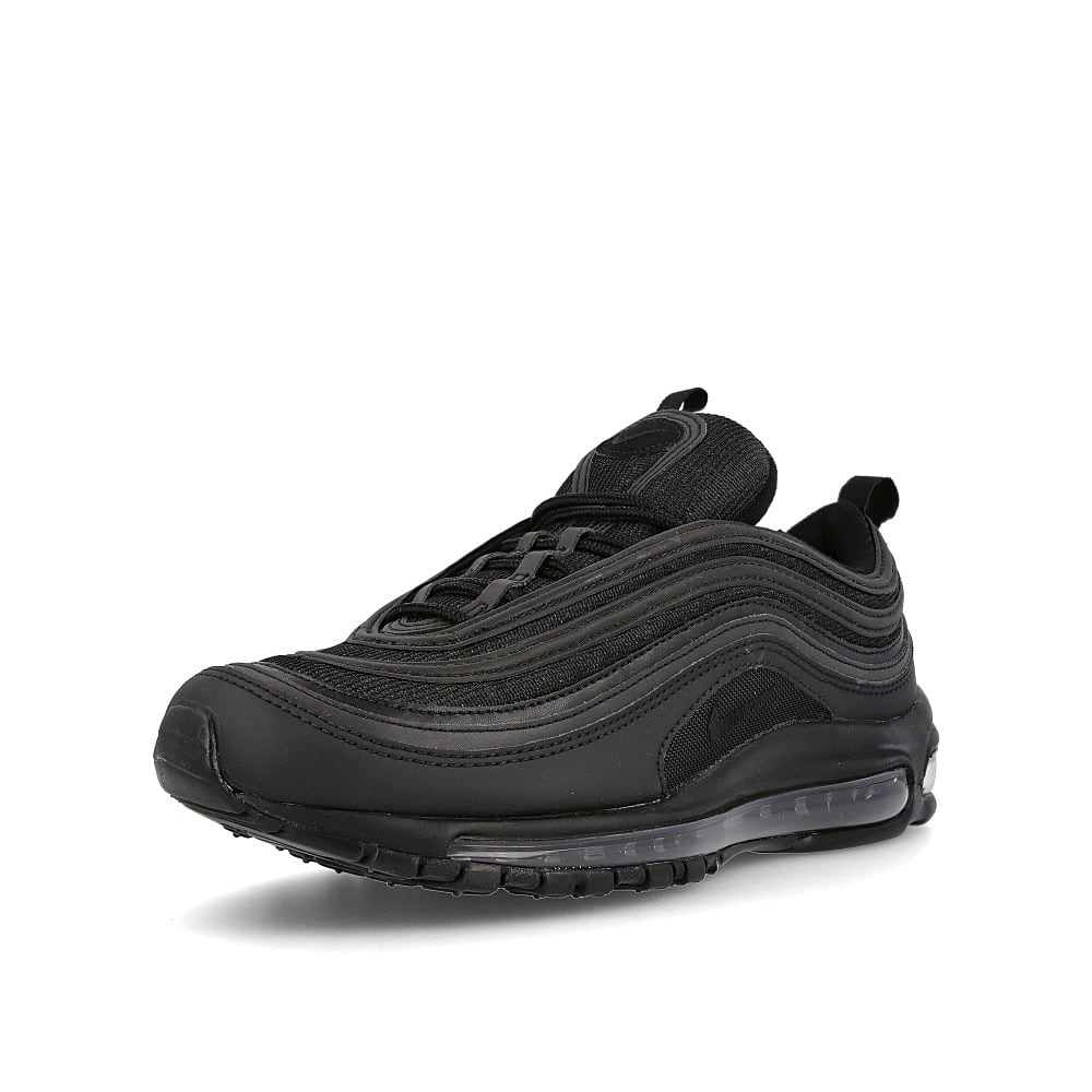 Nike air max 97 Black / Black - White Sneakers Close Up | Overkill