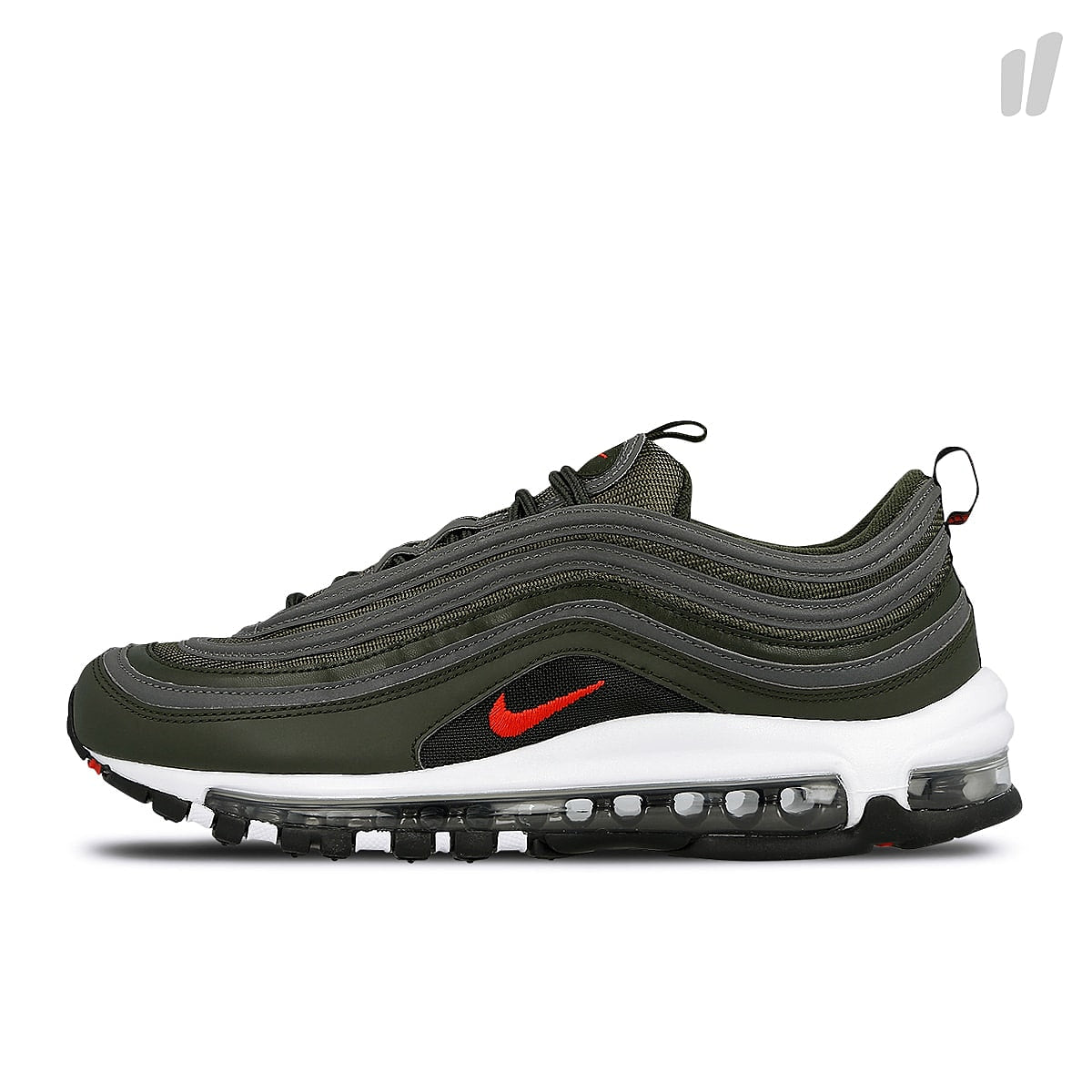 Nike air max 97 Sequoia-University Red - Metallic Dark Grey Sneakers BQ4567 300 | Overkill