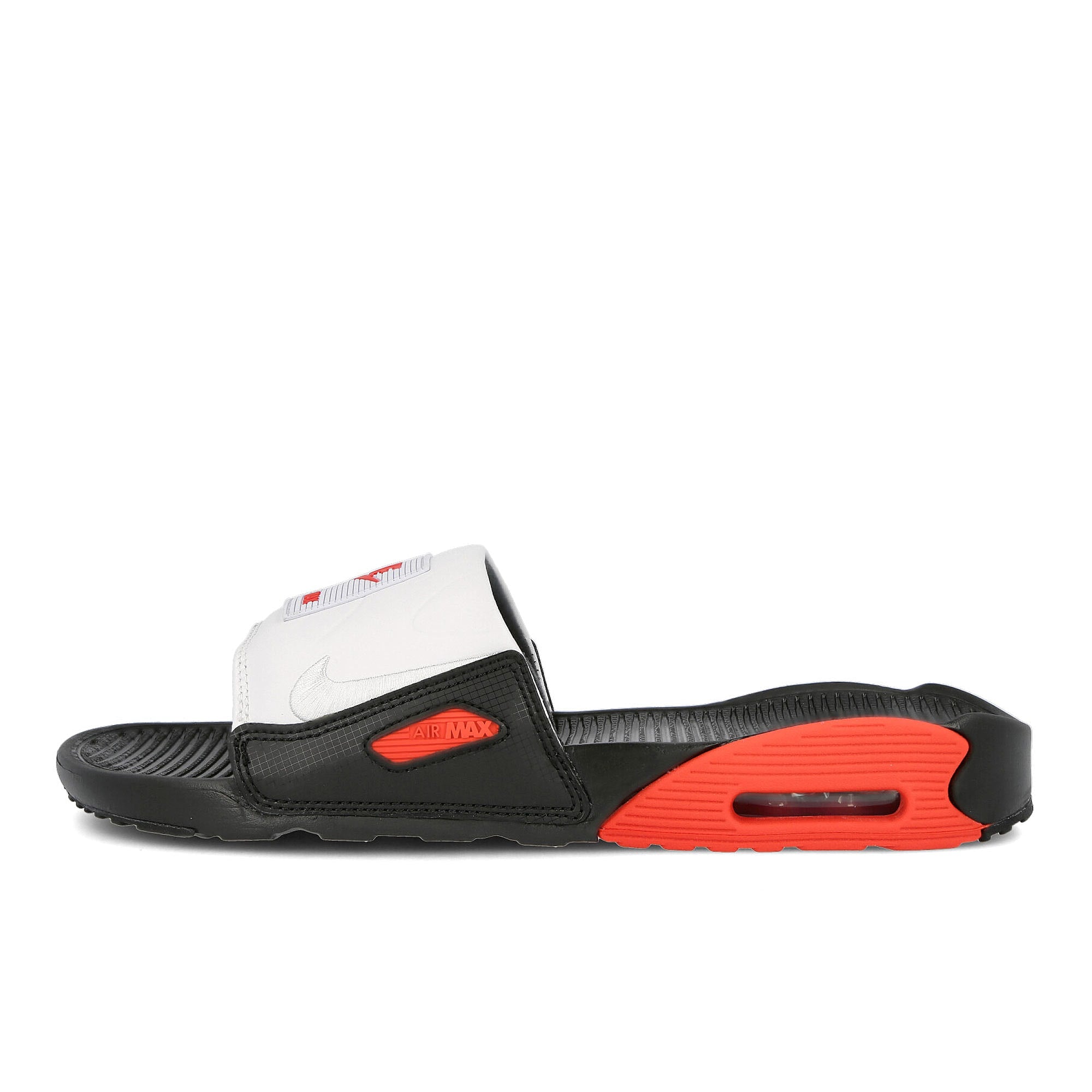 Nike air max 90 slide Black / White - Chile Red BQ4635 003 | Overkill