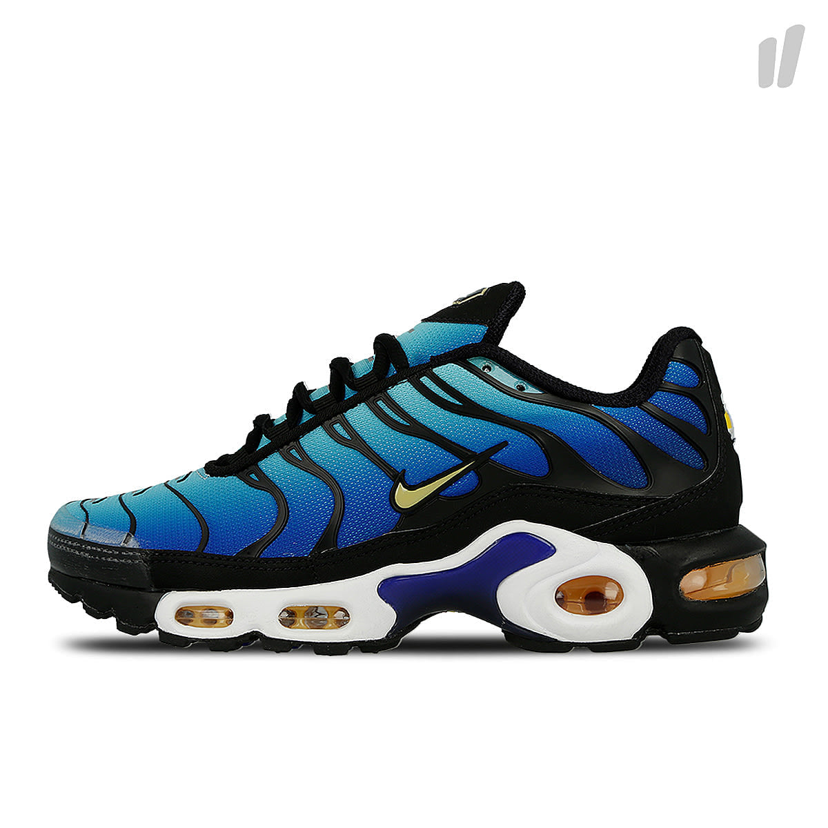 Nike air max plus og Black / Chamois - Sky Blue - Hyper Blue Sneakers BQ4629 003 | Overkill