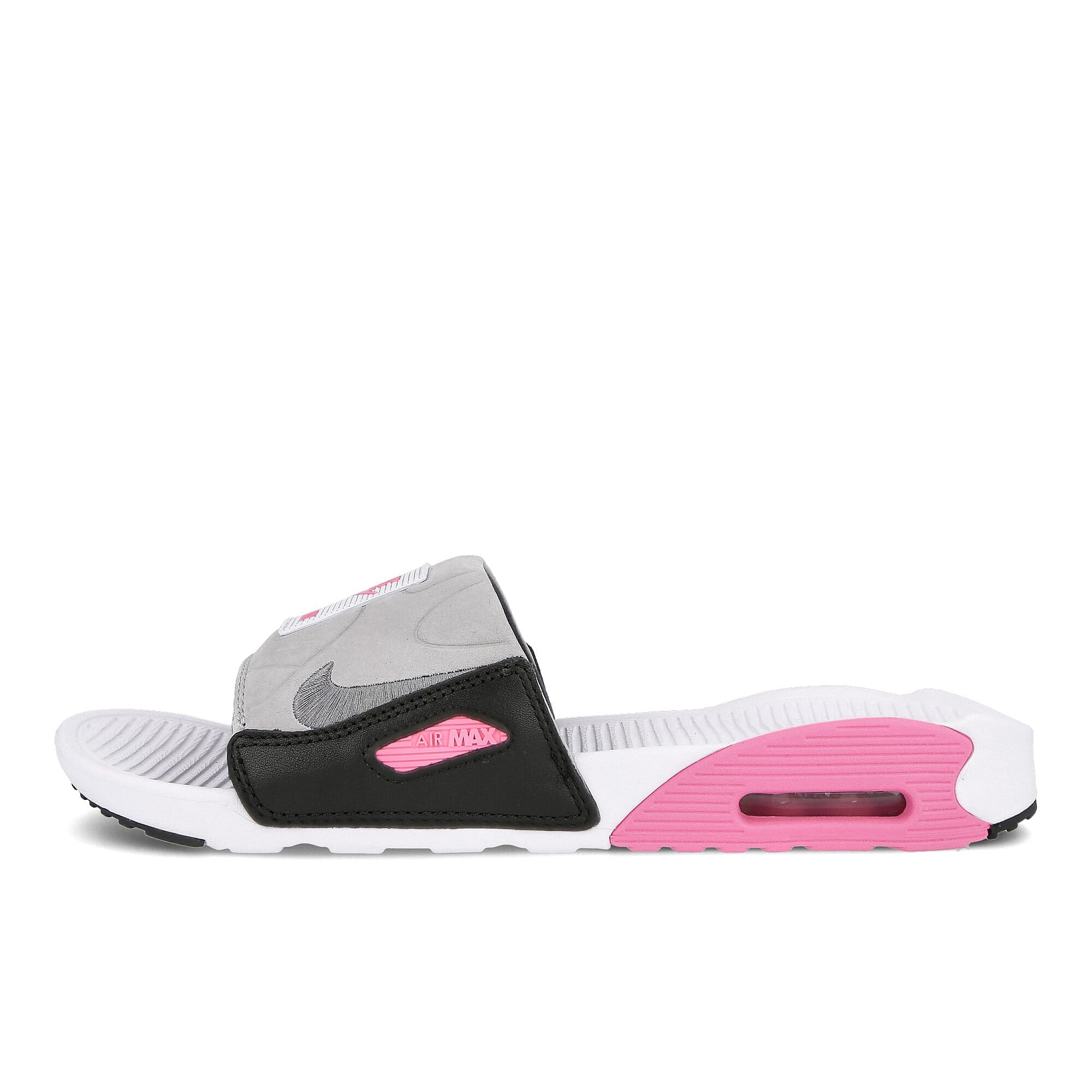 Nike air max 90 slide White-smoke Grey - Rose - Smoke Grey Slides, Sandals & Slippers BQ4635 100 | Overkill