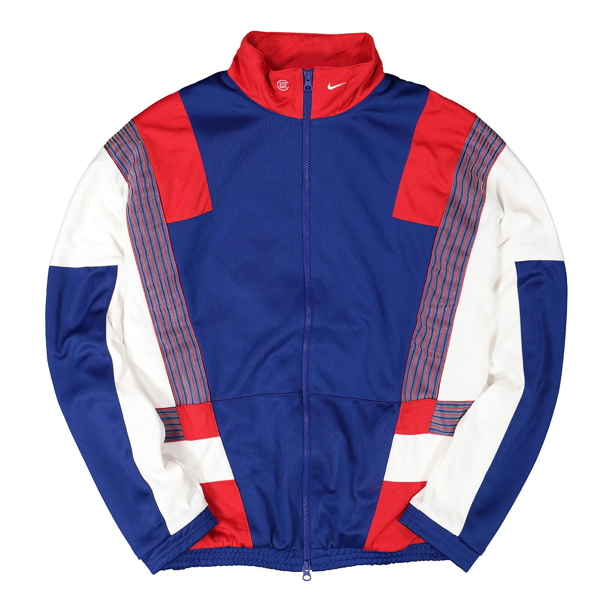 Nike CLOT x Nike Woven Track Suit Deep Royal Blue / University Red / White Track Jackets BQ5431 455 | Overkill