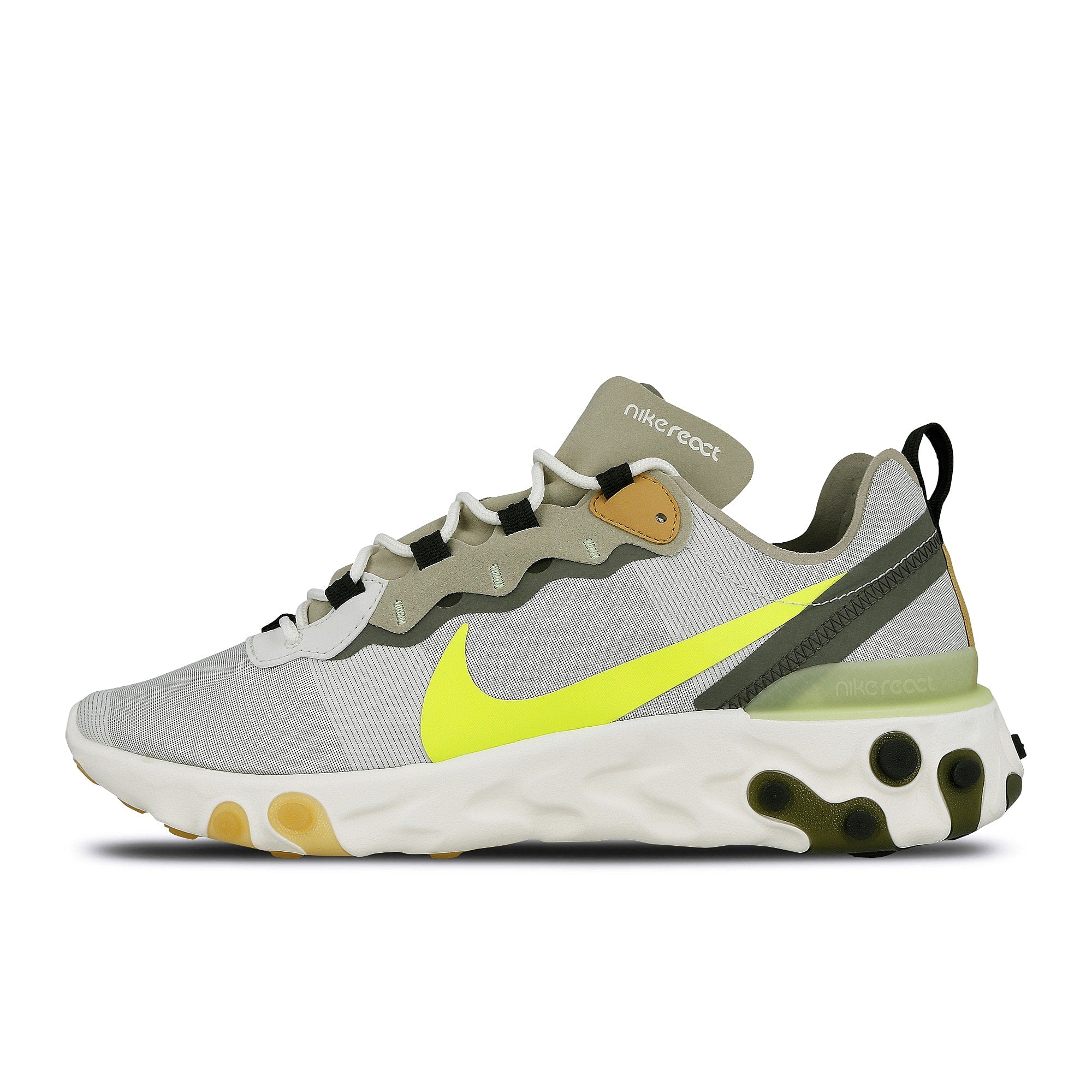 Nike react element 55 Spruce Aura-Volt - Spruce Fog - Barely Volt Sneakers BQ6166 009 | Overkill