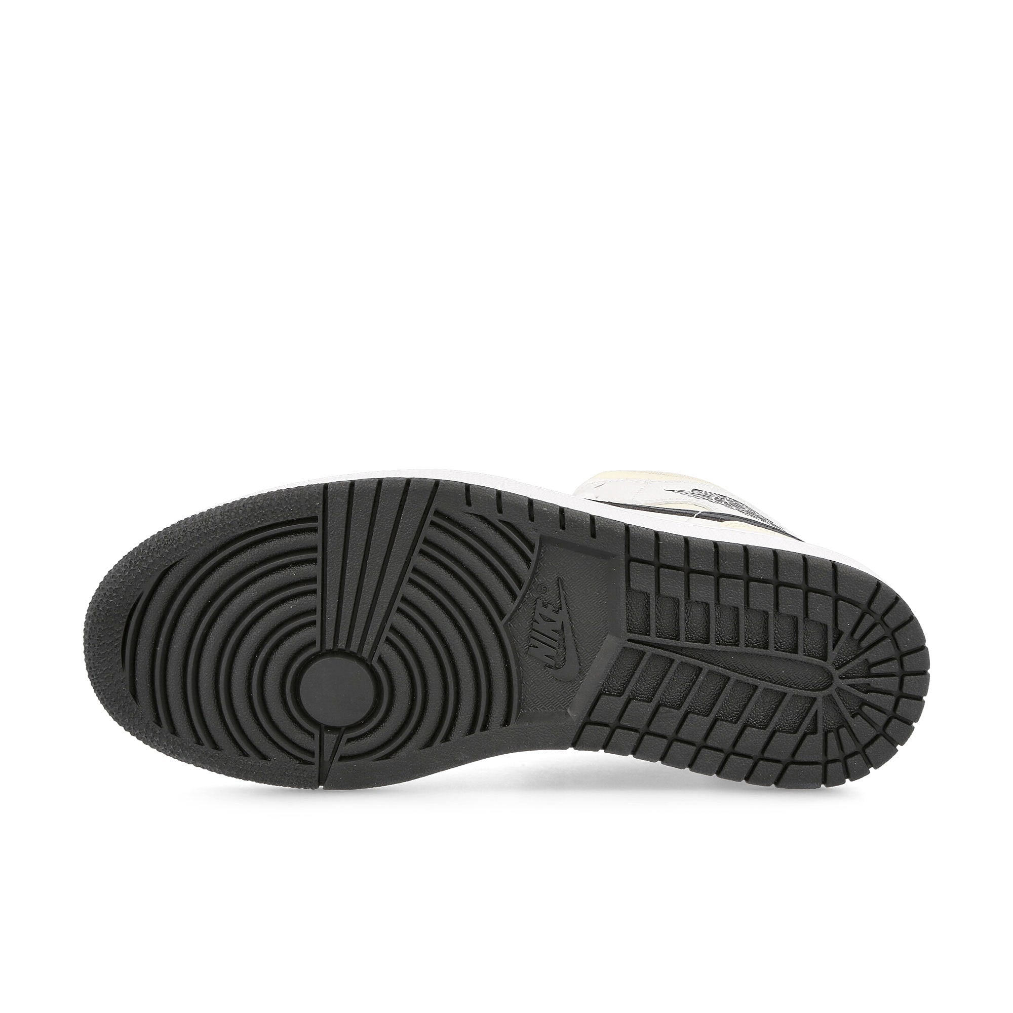 Jordan Wmns Air Jordan 1 Mid Coconut Milk / Black - Summit White - White Detail view 2 | Overkill