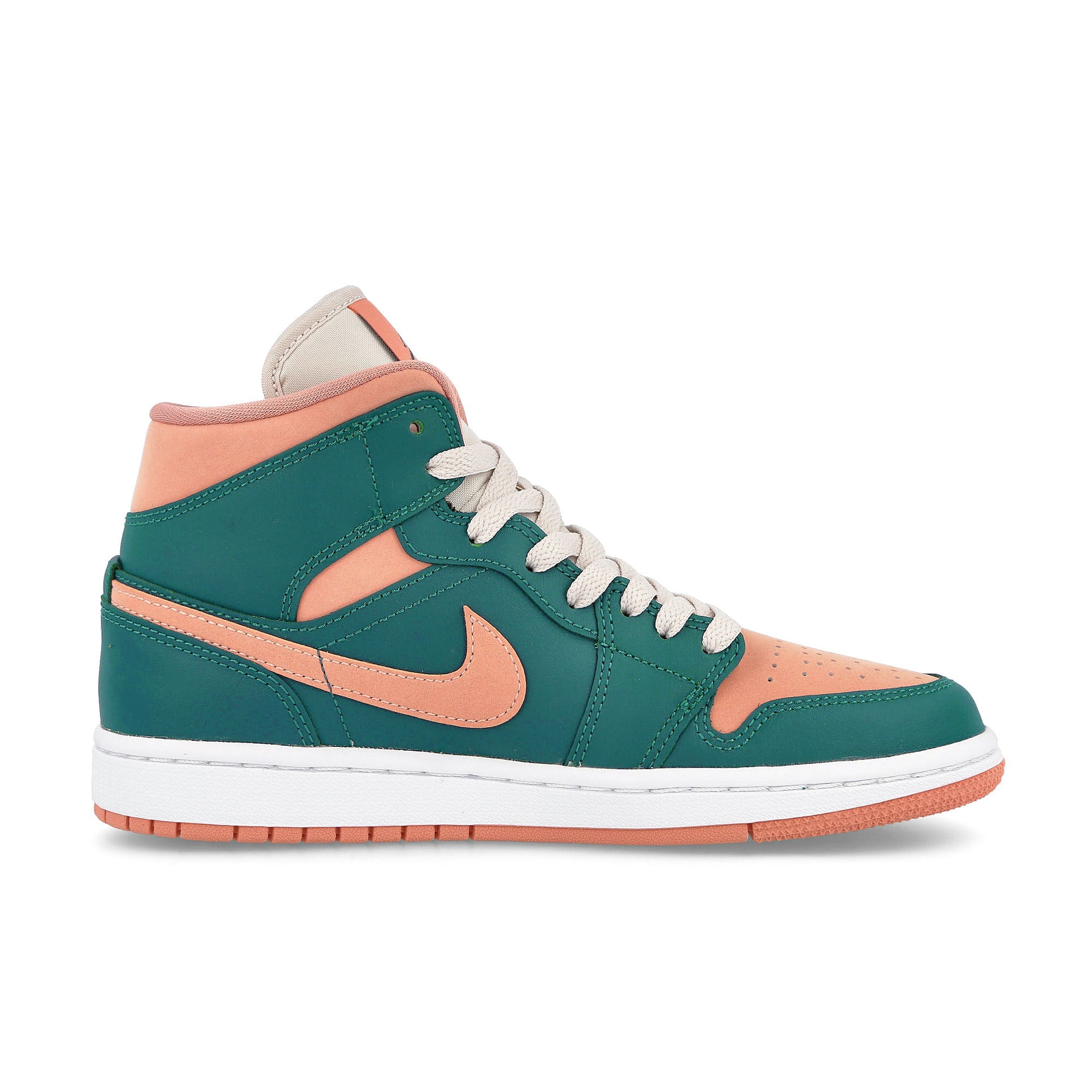 Jordan Wmns Air Jordan 1 Mid Dark Teal Green / Dark Teal Green Material | Overkill