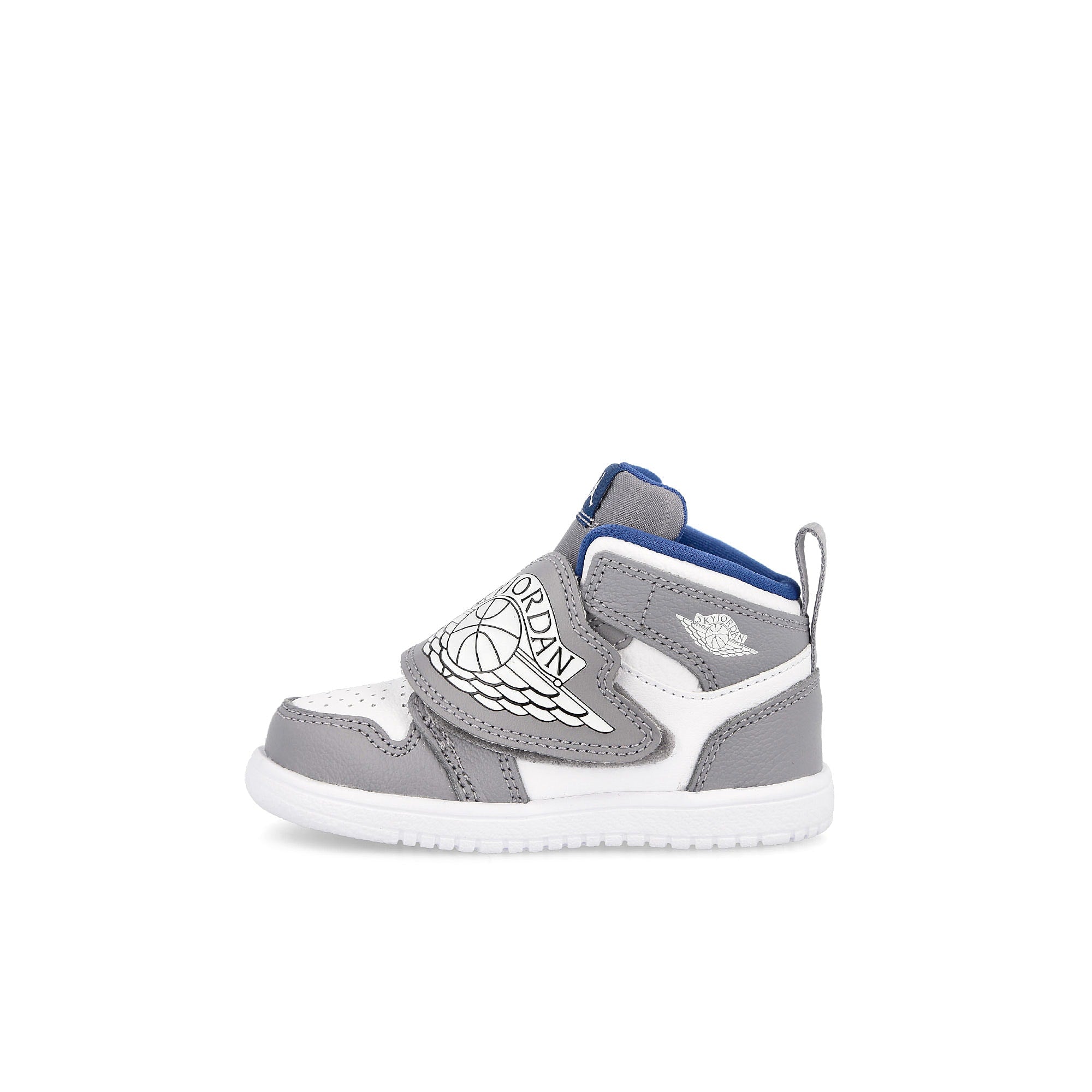 Jordan Sky Jordan 1 TD Cement Grey / White - True Blue Sneakers BQ7196 014 | Overkill