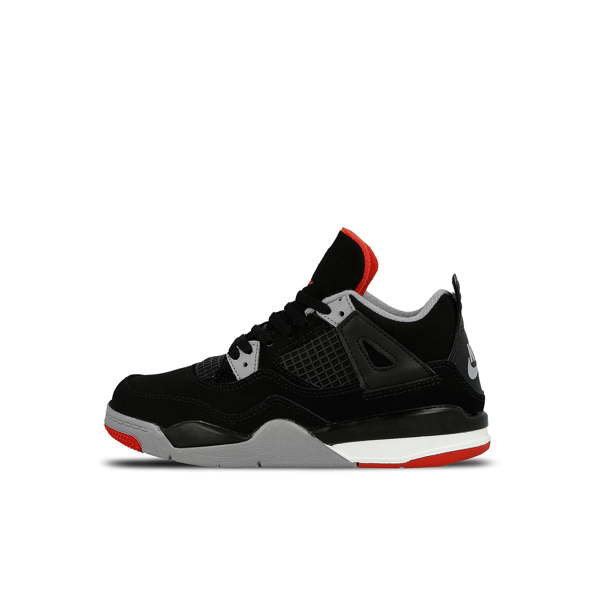 Jordan Air Jordan 4 Retro PS Black-Fire Red - Cement Grey - Summit White Low Top Sneakers BQ7669 060 | Overkill