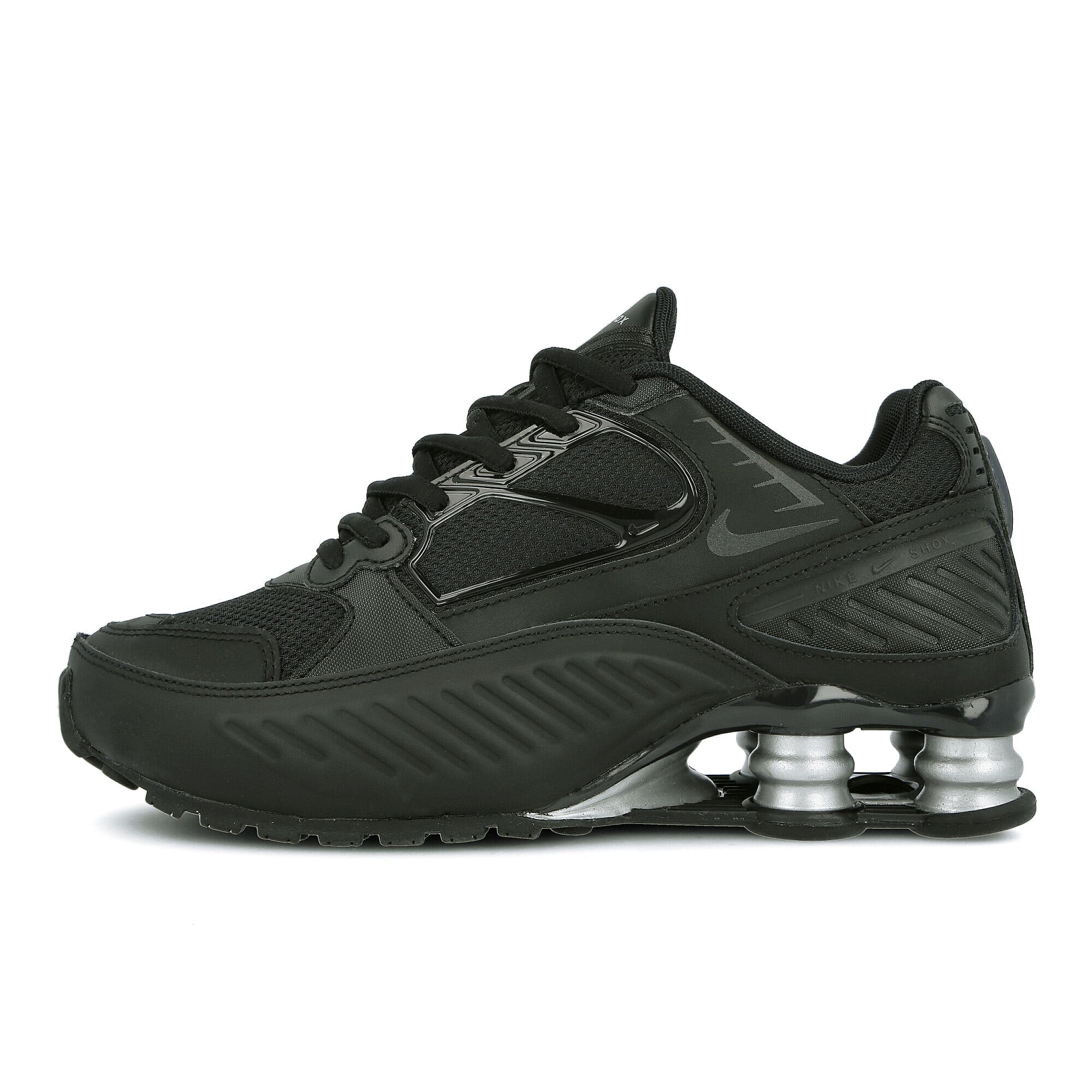 Nike wmns shox enigma 9000 Black-Black - Metallic Silver Sneakers BQ9001 004 | Overkill