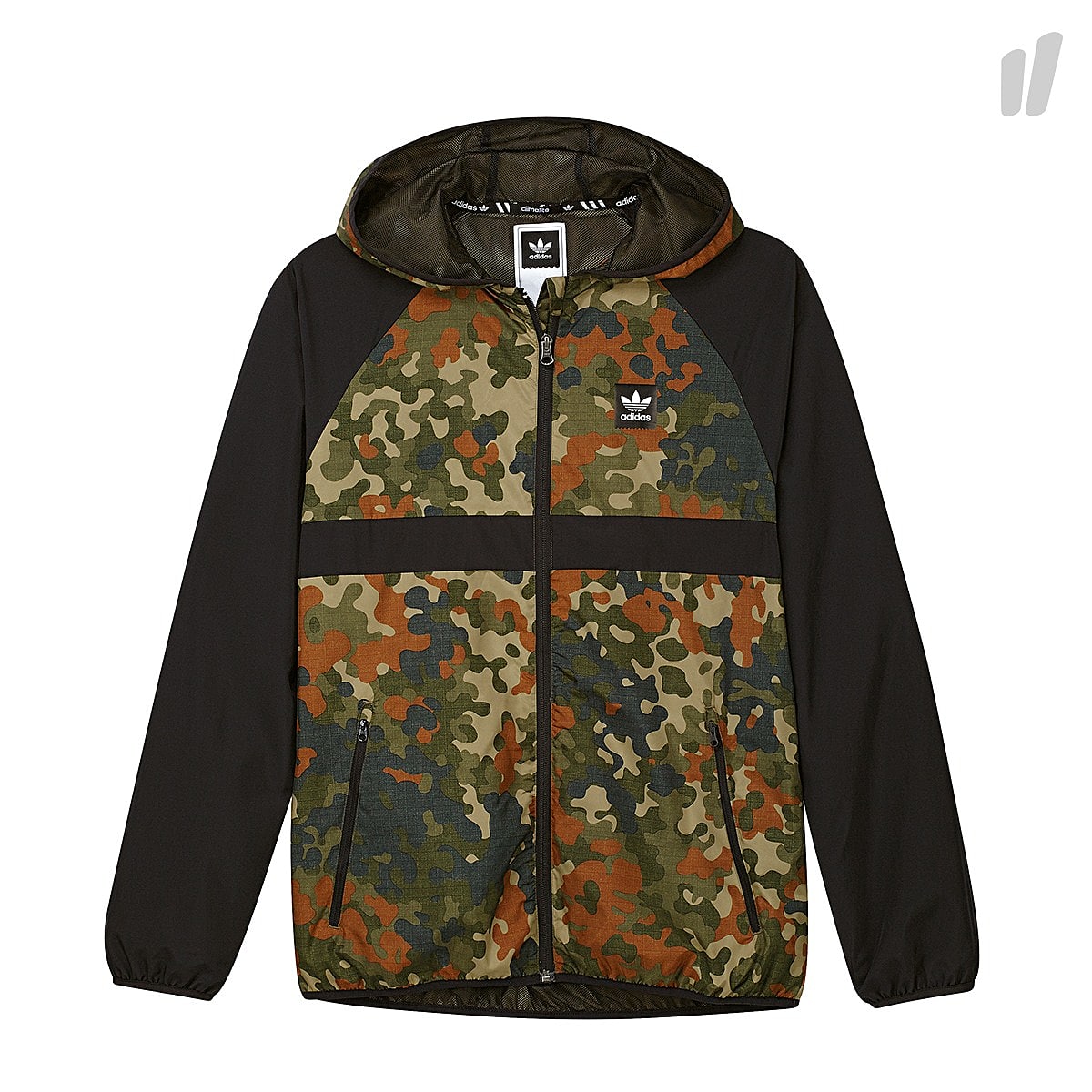 adidas Windbreaker AOP Camo Print / Black Windbreaker BR4020 | Overkill