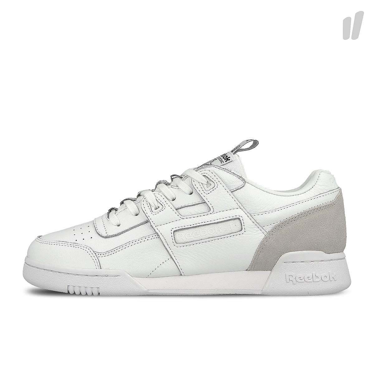 Reebok workout plus it White-Skull Grey-Black Sneakers BS6214 | Overkill