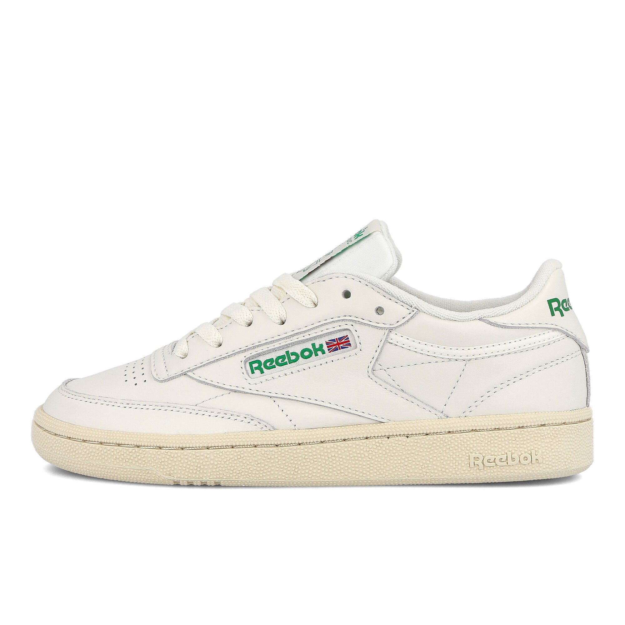 Reebok wmns club c 85 Chalk / Green / White / Red Sneakers BS8242 | Overkill