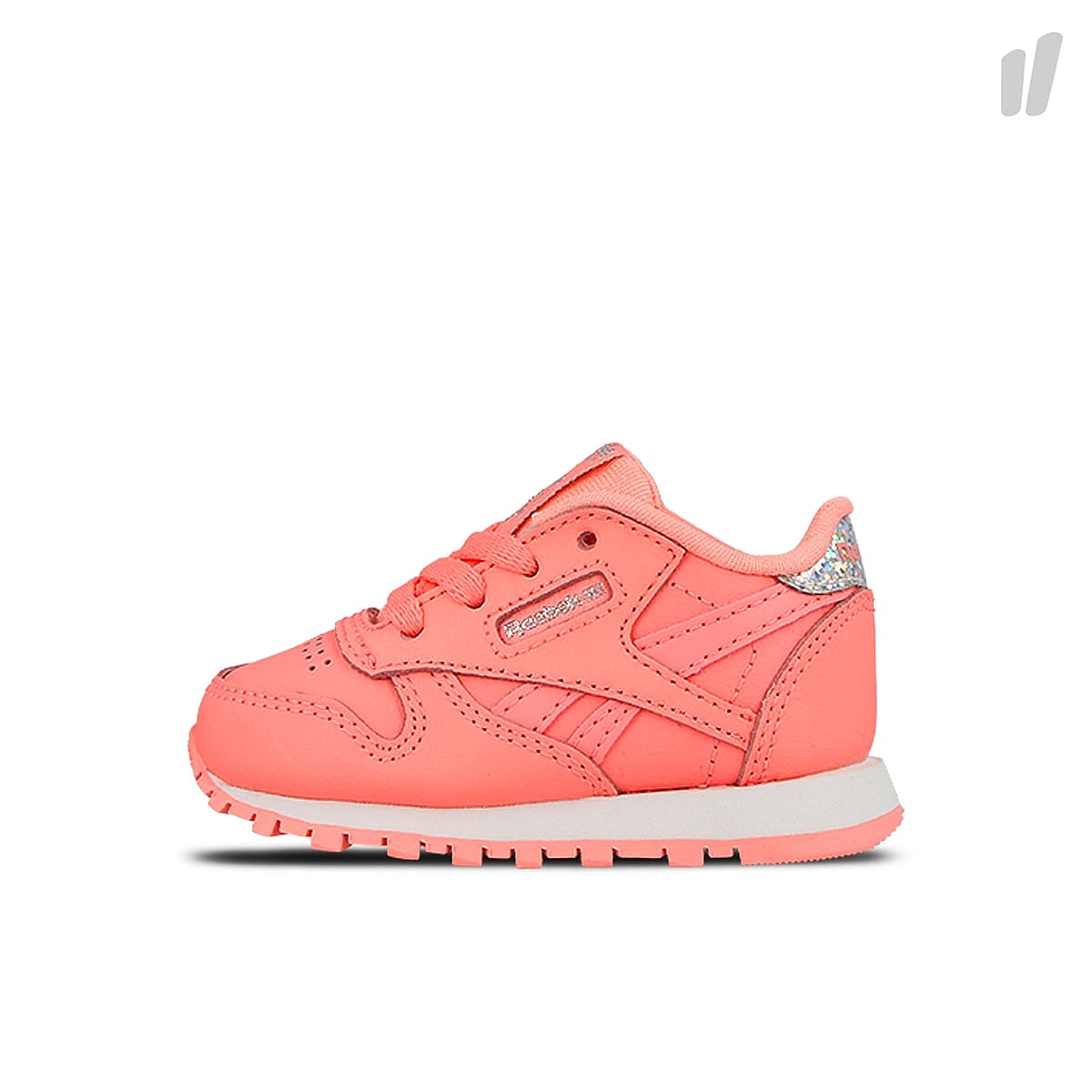 Reebok classic leather pastel infants Sour Melon / White Sneakers BS8983 | Overkill