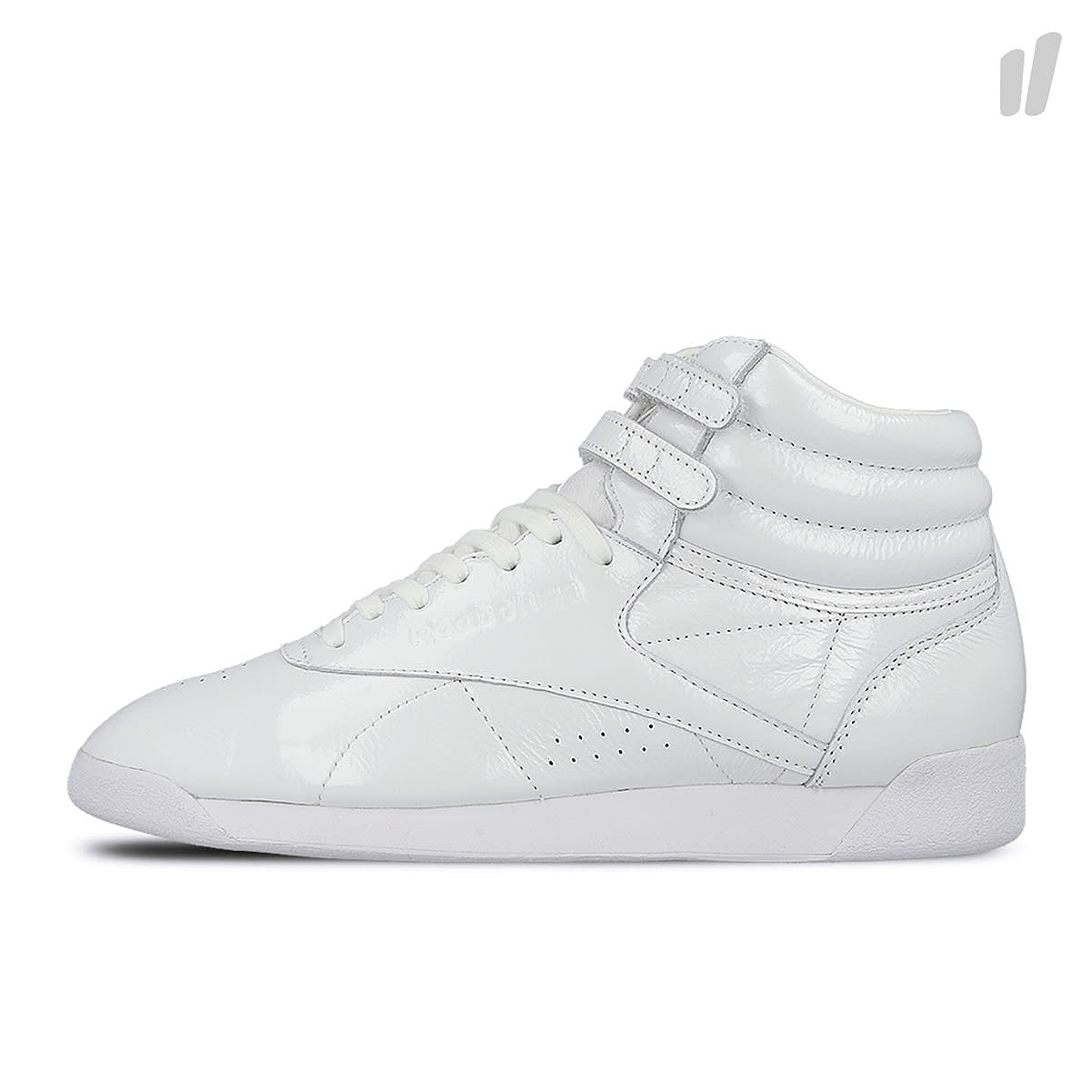 Reebok wmns freestyle hi iridescent White Sneakers BS9668 | Overkill