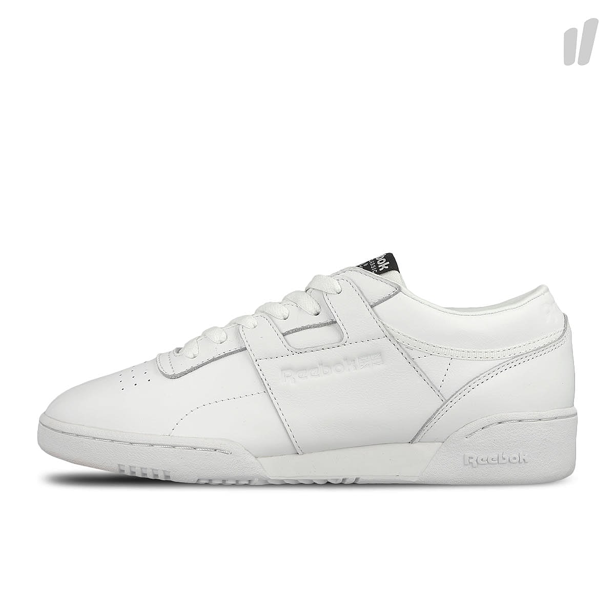 Reebok workout lo clean id White-Coal Sneakers BS9831 | Overkill