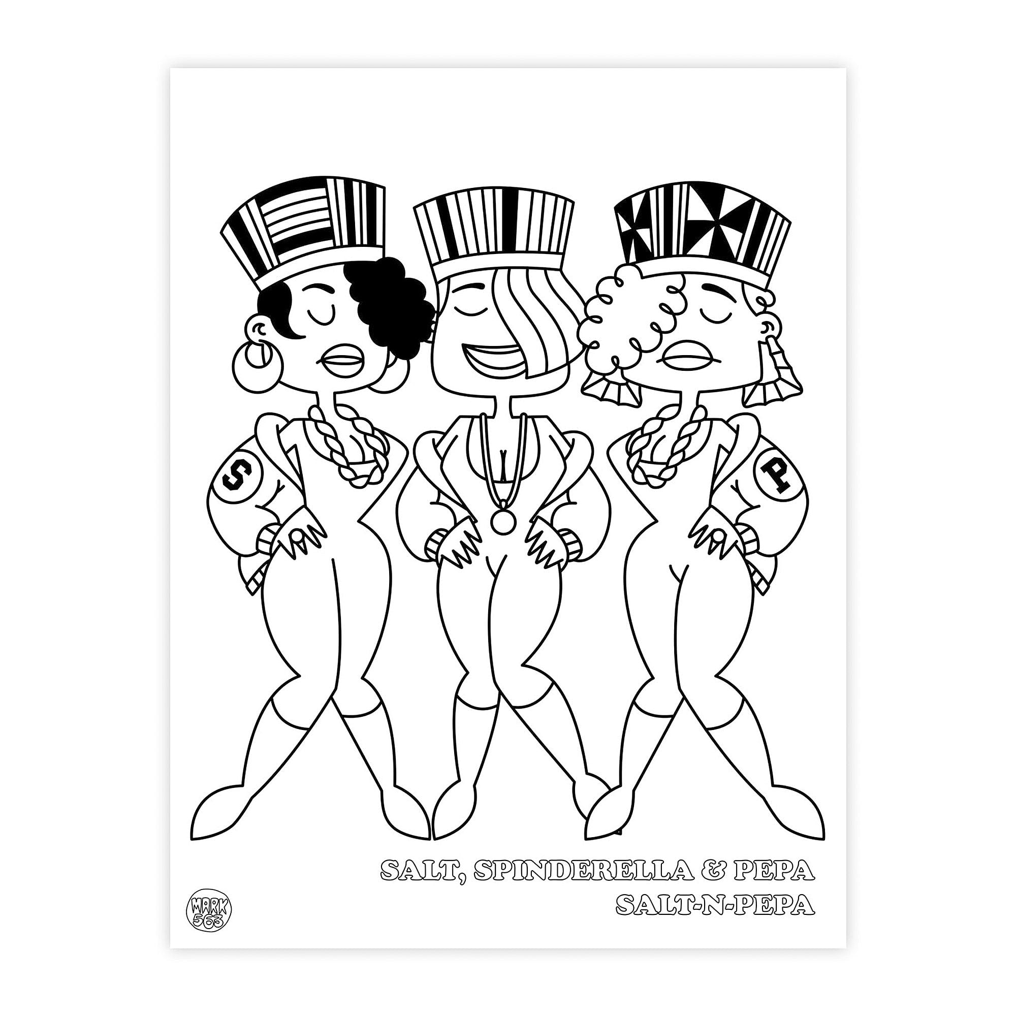 Dokument Press Hip Hop Coloring Book 0 Coloring Books Close-up | Overkill