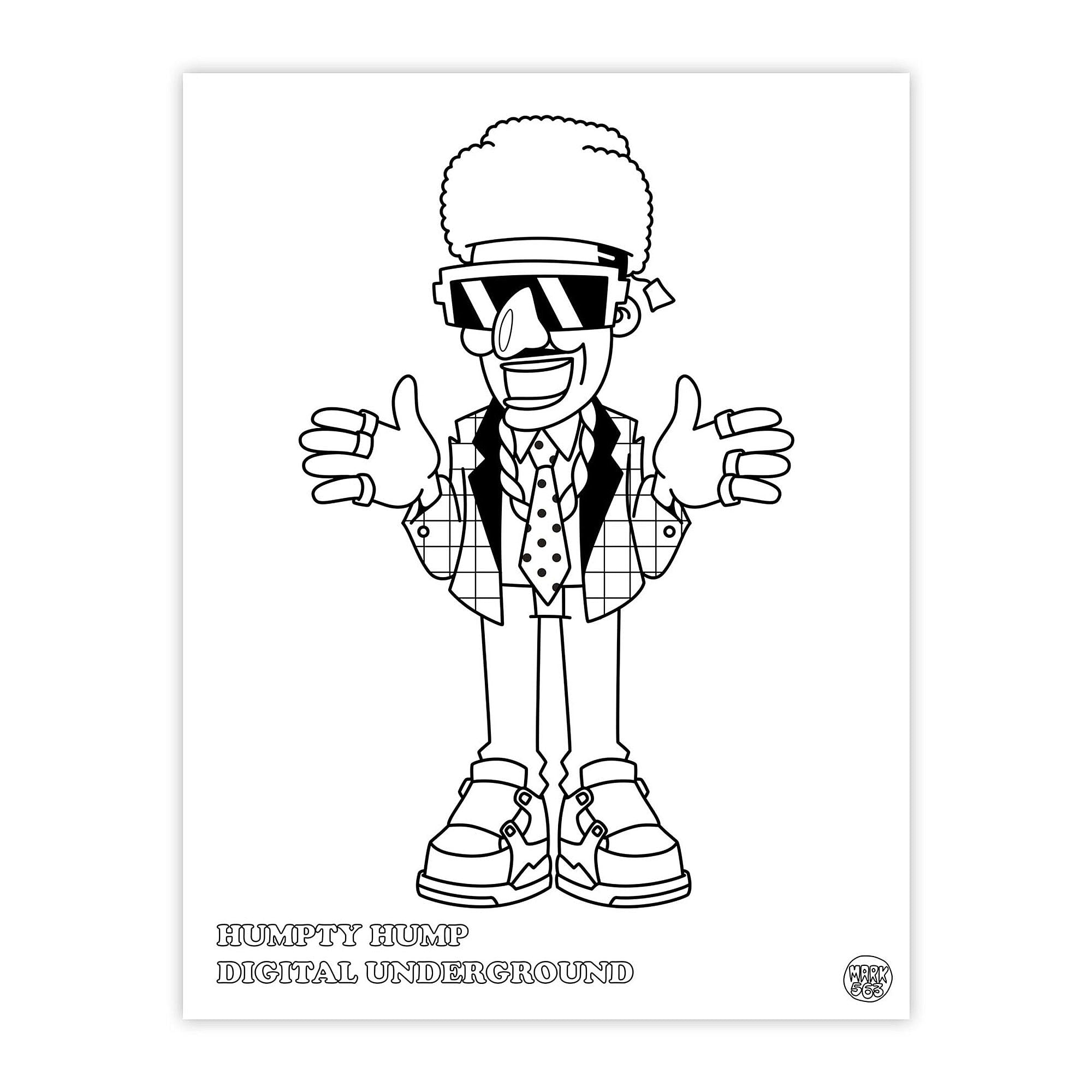 Dokument Press Hip Hop Coloring Book 0 Coloring Books Detail view 1 | Overkill