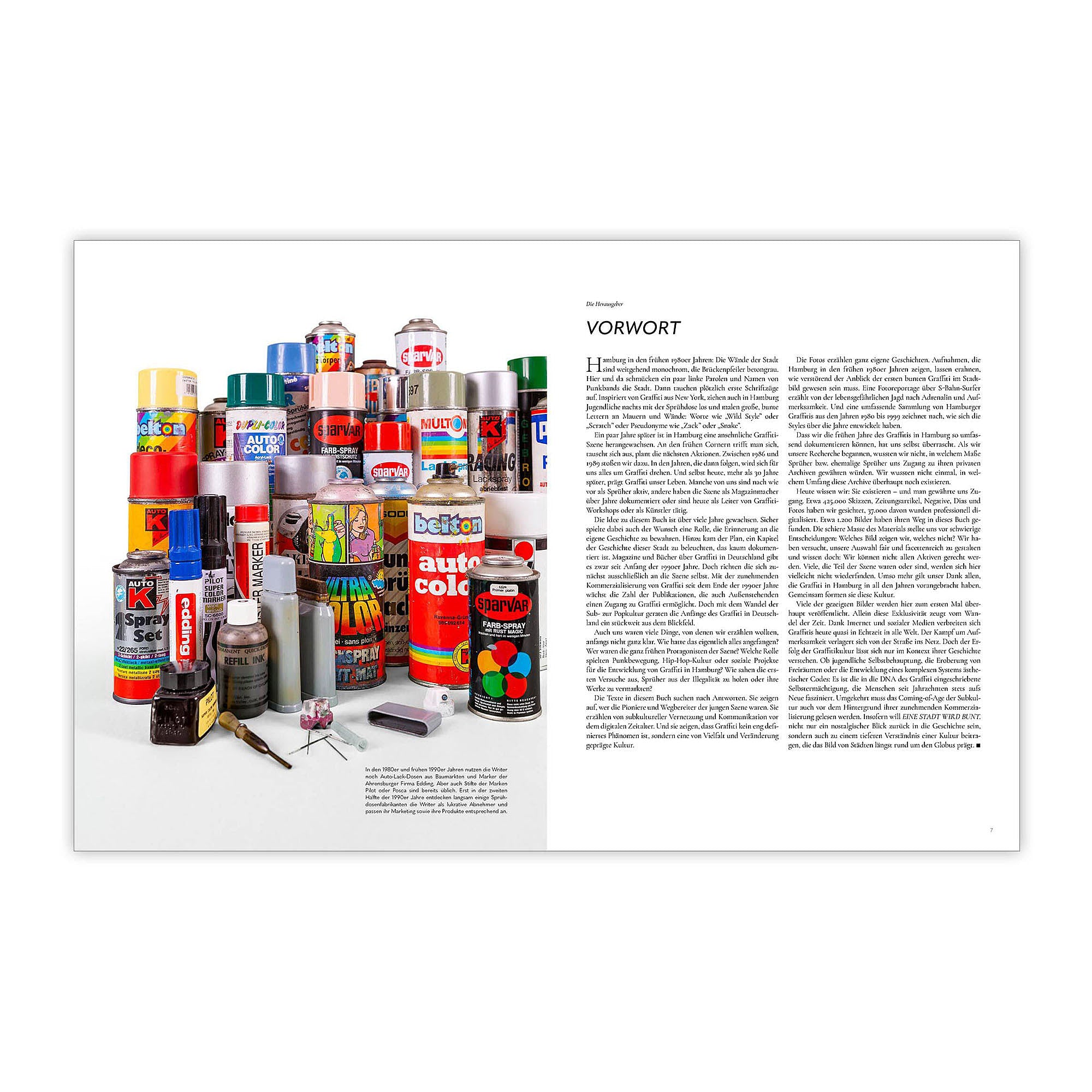 Double-H EINE STADT WIRD BUNT. Hamburg Graffiti History 1980 - 1999 0 Books Material | Overkill