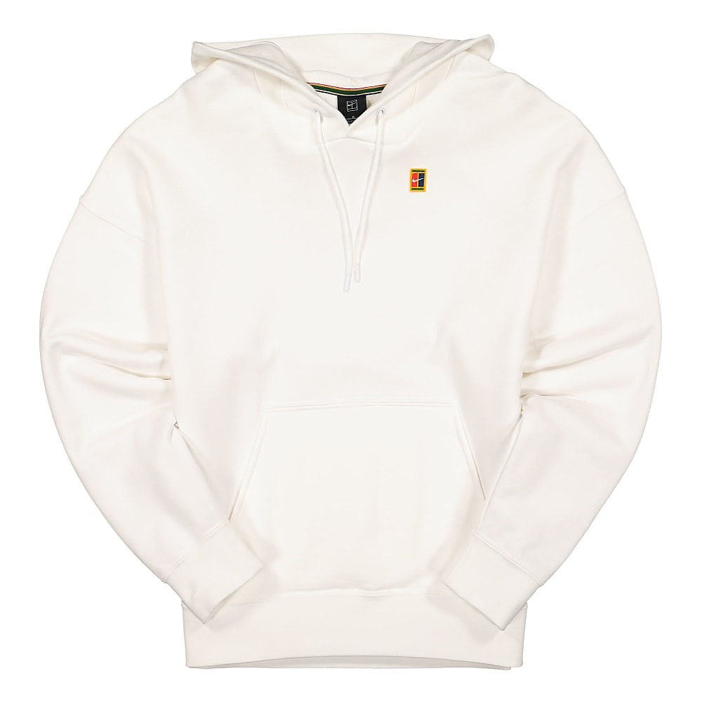 Nike Court Fleece Hoodie White Hoodies BV0760 100 | Overkill