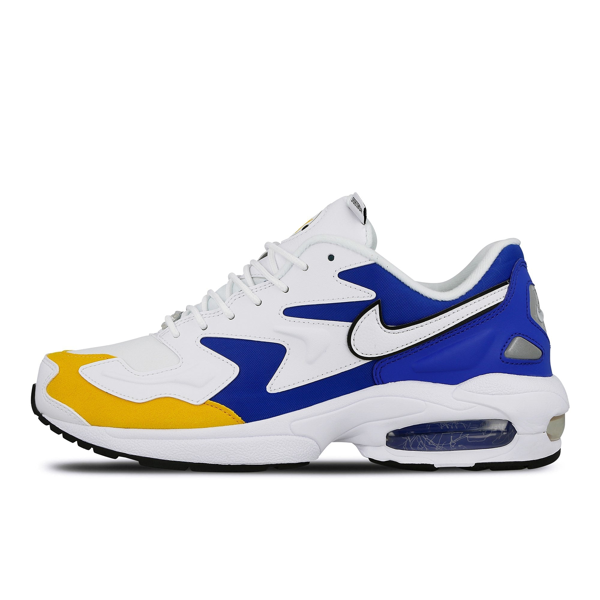 Nike air max2 light premium White / White - University Gold - Game Royal Sneakers BV0987 102 | Overkill