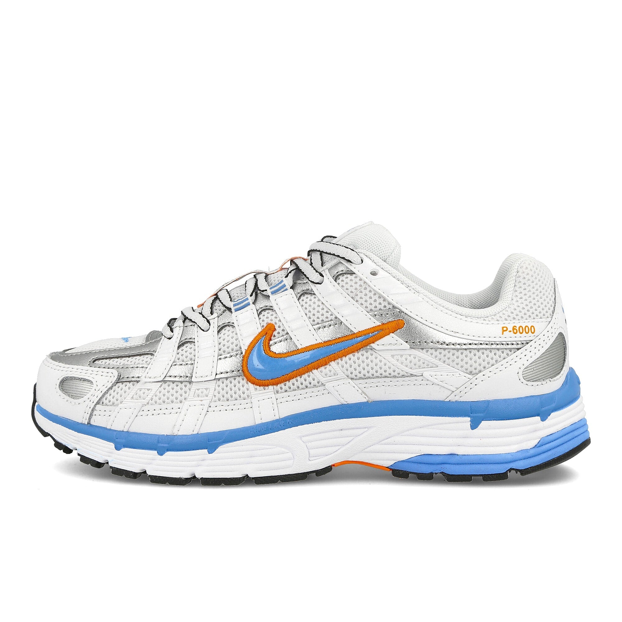 Nike wmns p-6000 White-University Blue - Metallic Silver Low Top Sneakers BV1021 103 | Overkill