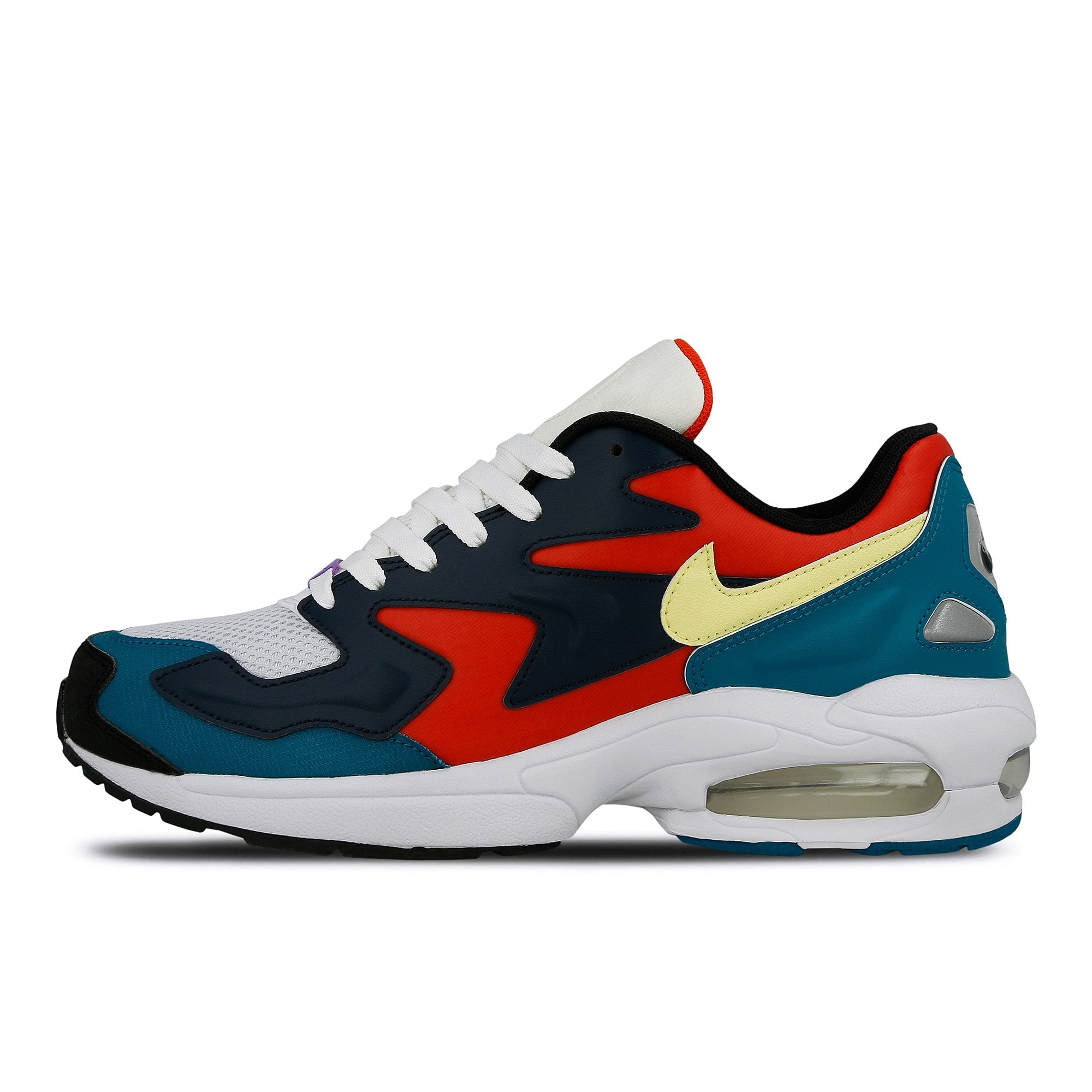 Nike air max2 light Habanero Red / Armory Navy - Radiant Emerald Sneakers BV1359 600 | Overkill