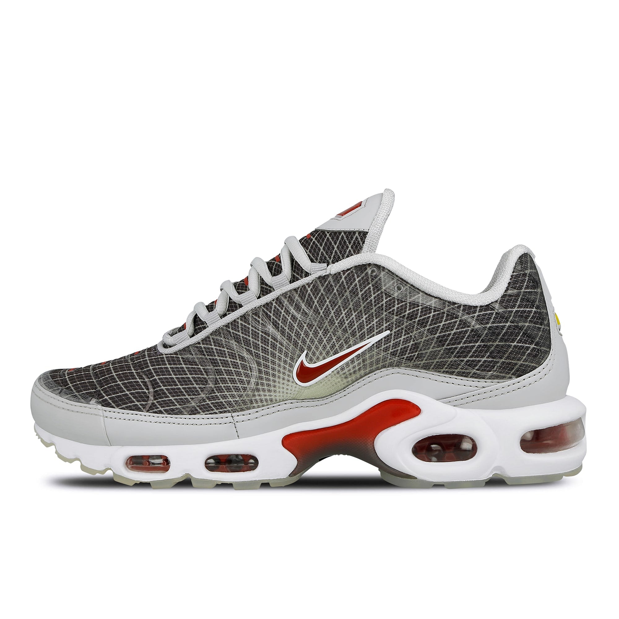 Nike air max plus og Neutral Grey-Varsity Red - White Sneakers BV1983 001 | Overkill