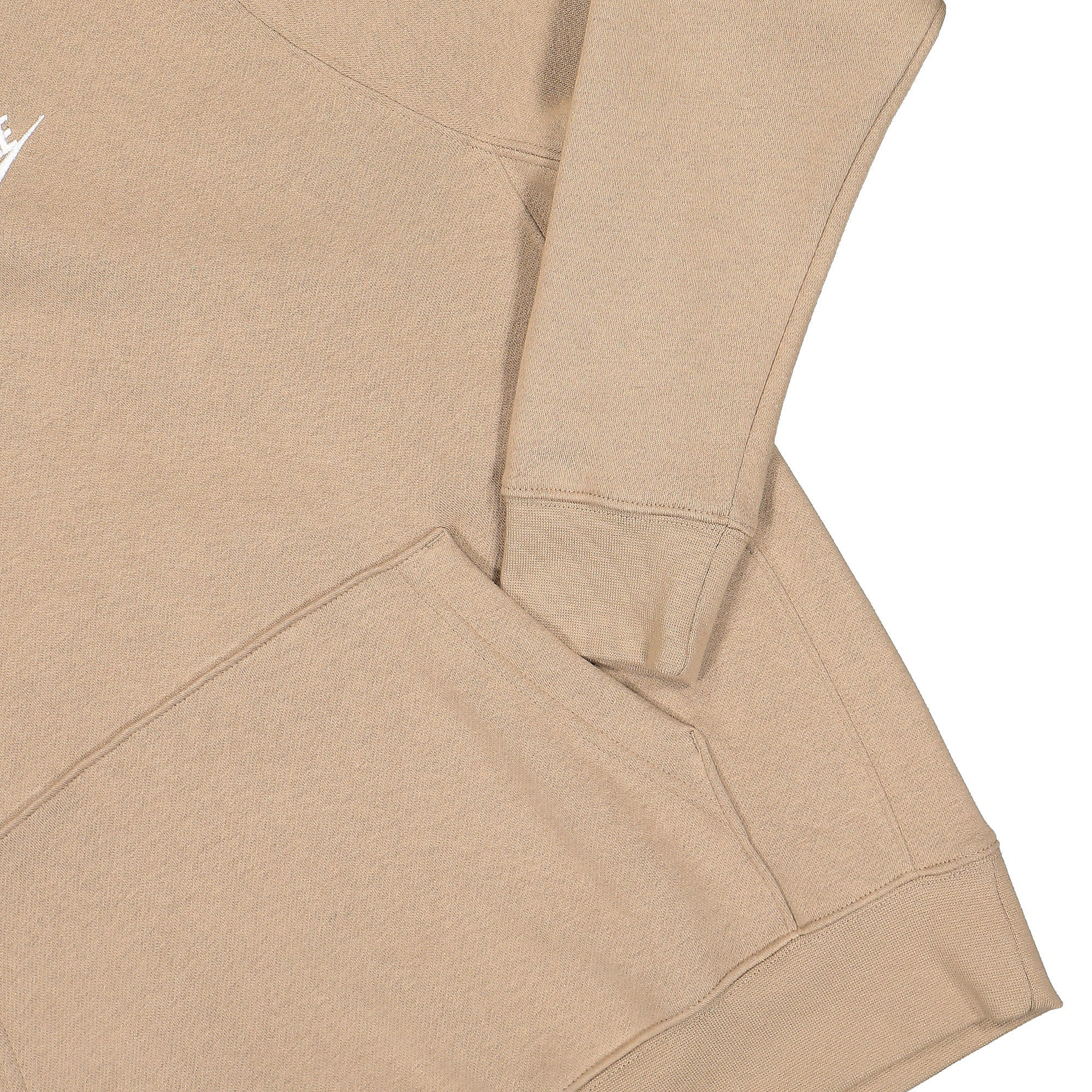 Nike NSW Club Fleece Hoodie Khaki / Khaki / White Hoodies Detailfoto | Overkill
