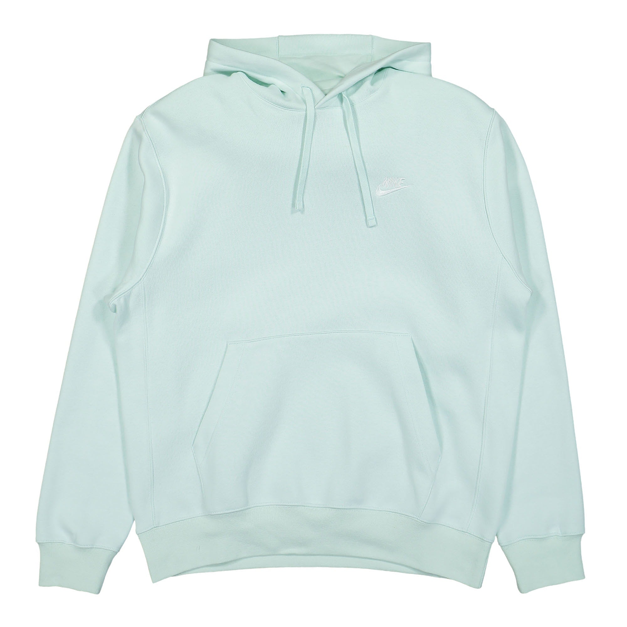 Nike NSW Club Fleece Hoodie Barely Green / Barely Green / White Hoodies BV2654 394 | Overkill
