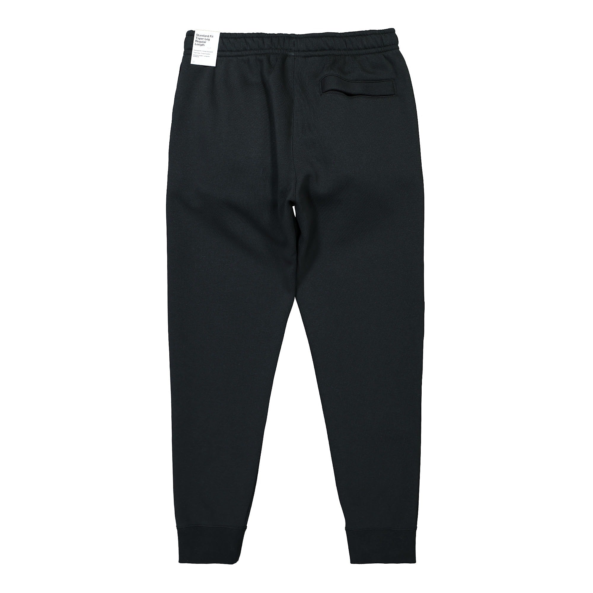 Nike NSW Club Fleece Jogger Black / Black / White Sweat & Track Pants Material | Overkill