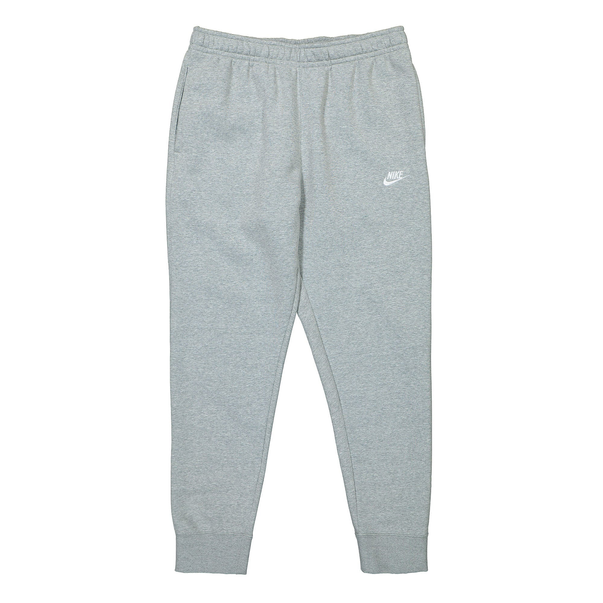 Nike NSW Club Fleece Jogger Dark Grey Heather / Matte Silver / White Sweat & Track Pants BV2671 063 | Overkill
